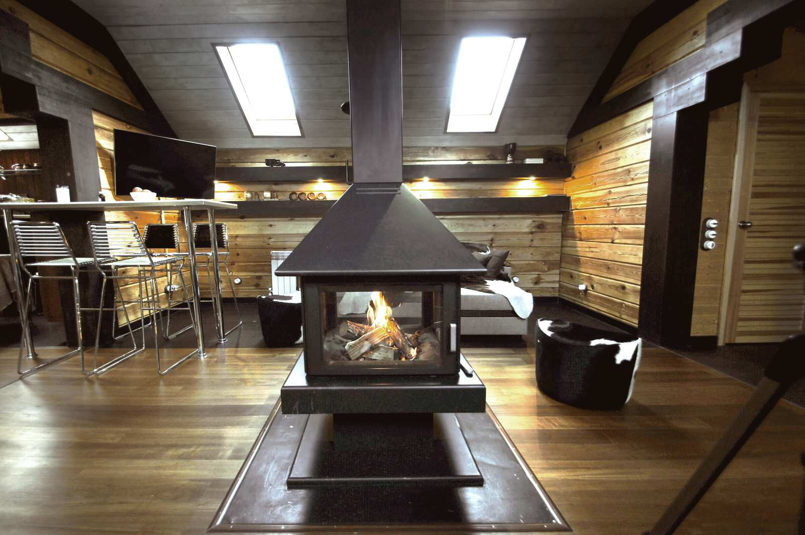 Шале на палубе