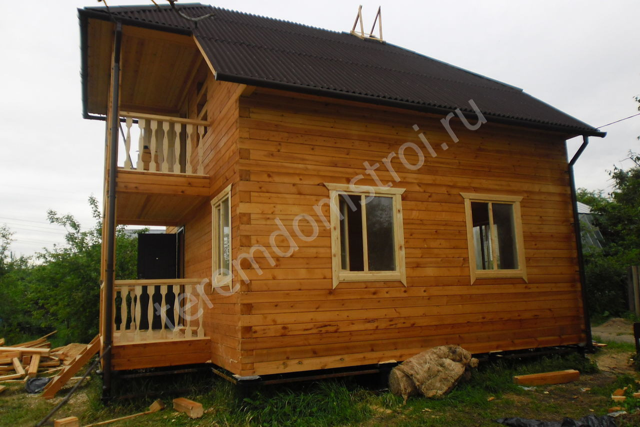 Дома из бруса