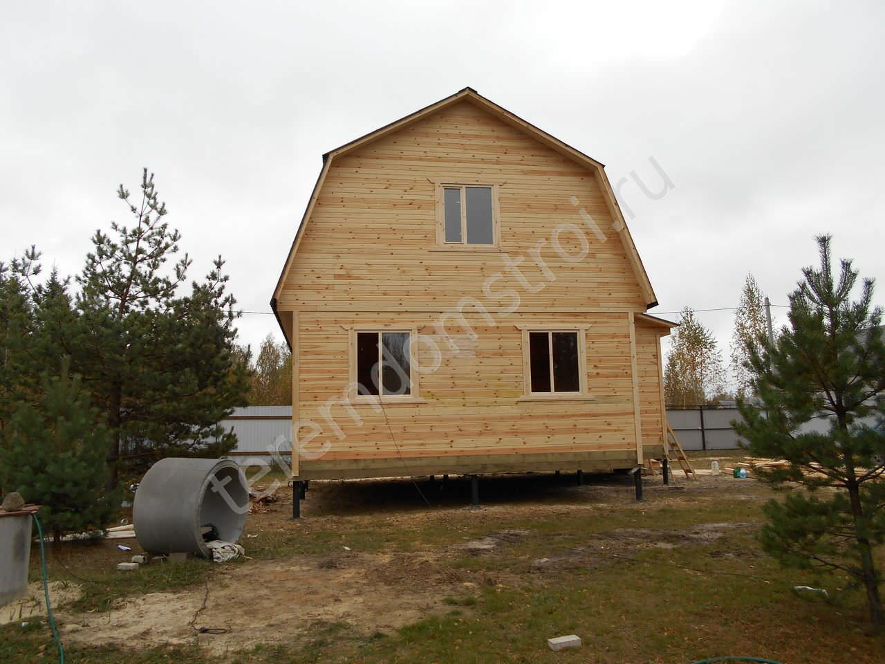 Дома из бруса