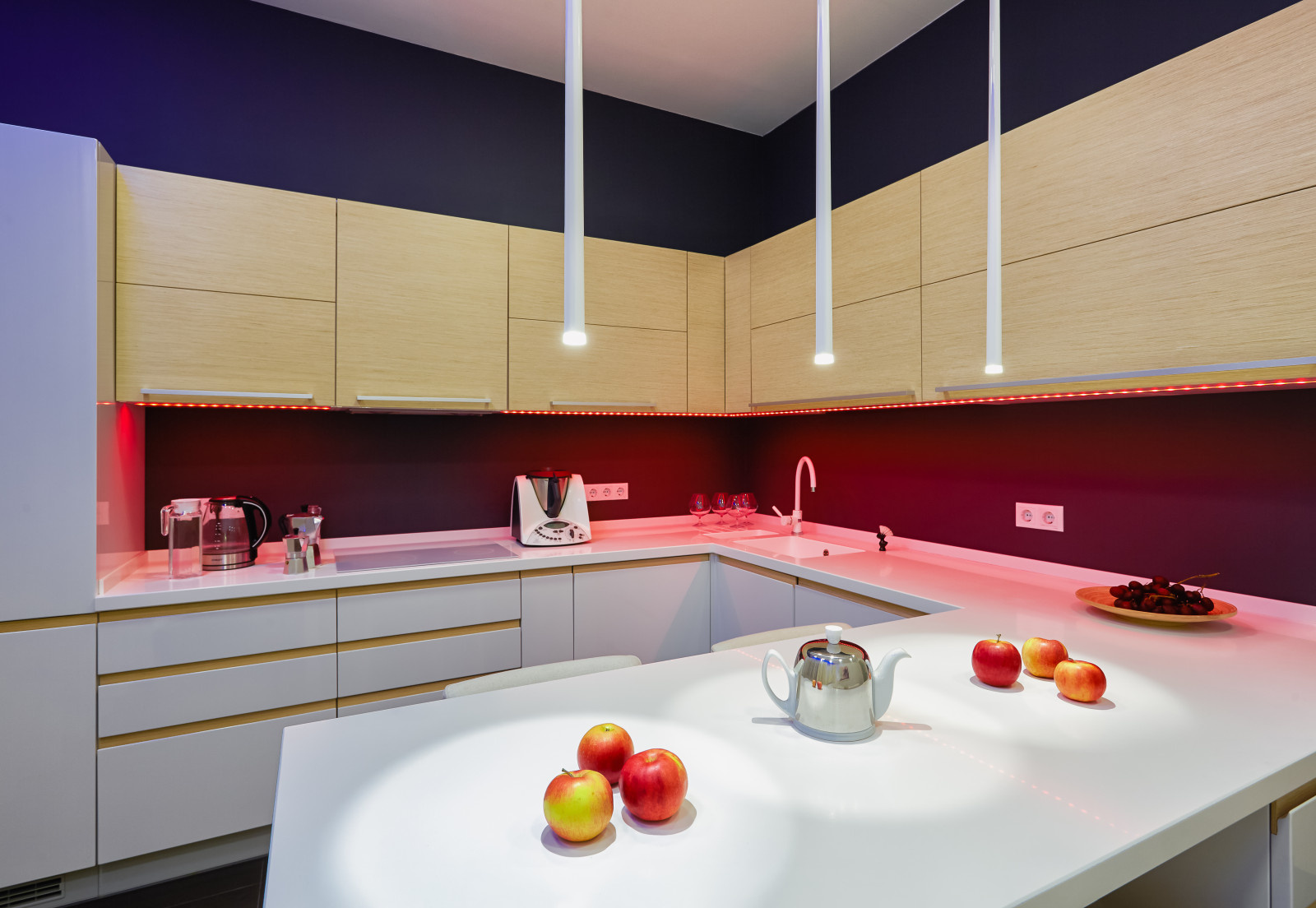 Дизайн угловой кухни 9 кв м