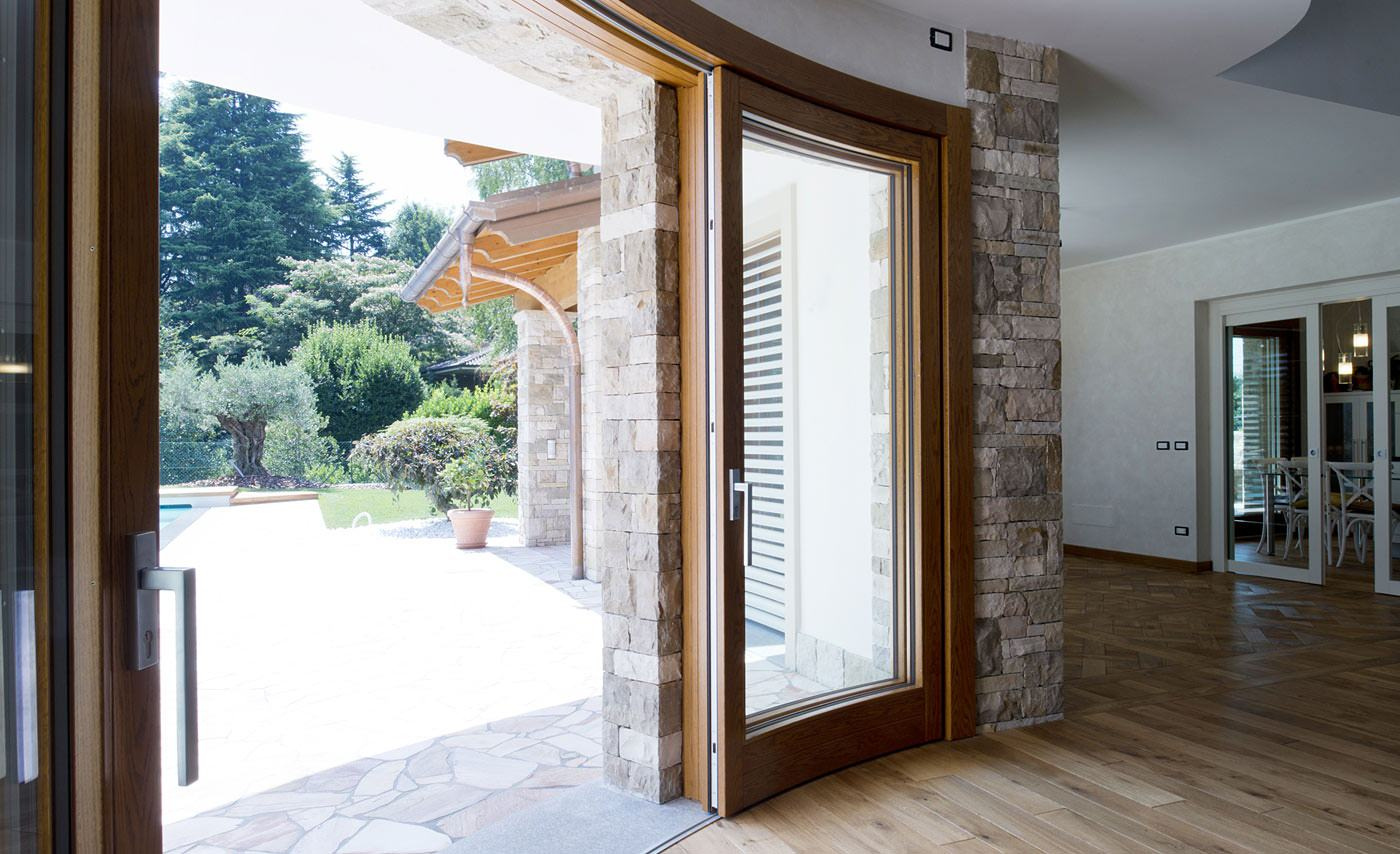 Раздвижные - HS-порталы (дерево-алюминиевые, деревянные раздвижные двери и окна)