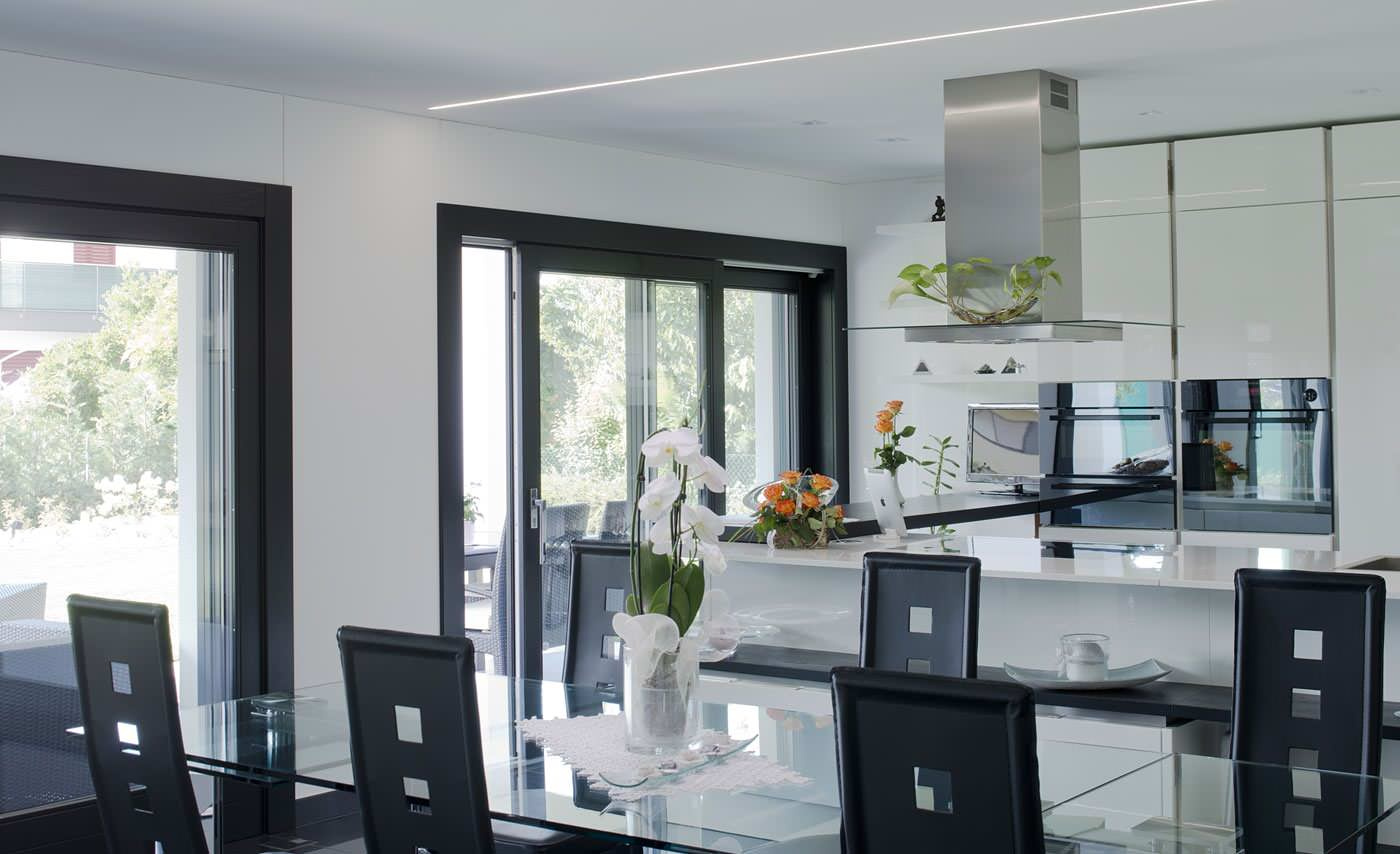 Раздвижные - HS-порталы (дерево-алюминиевые, деревянные раздвижные двери и окна)