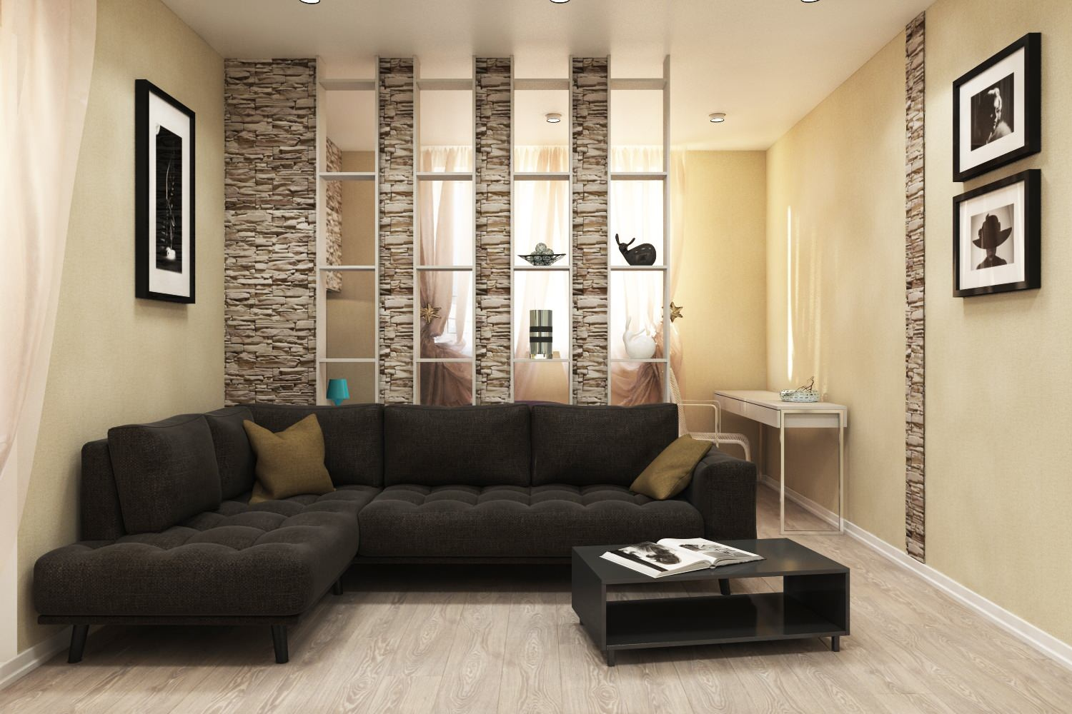 Обложка проекта: Дизайн интерьера контемпорари