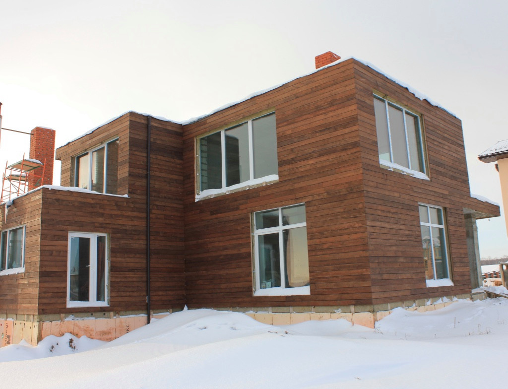 Обложка проекта: Строительство дома в современном стиле