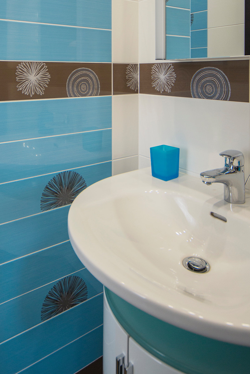 Дом из бруса в поселке Гавриково. Санузлы.