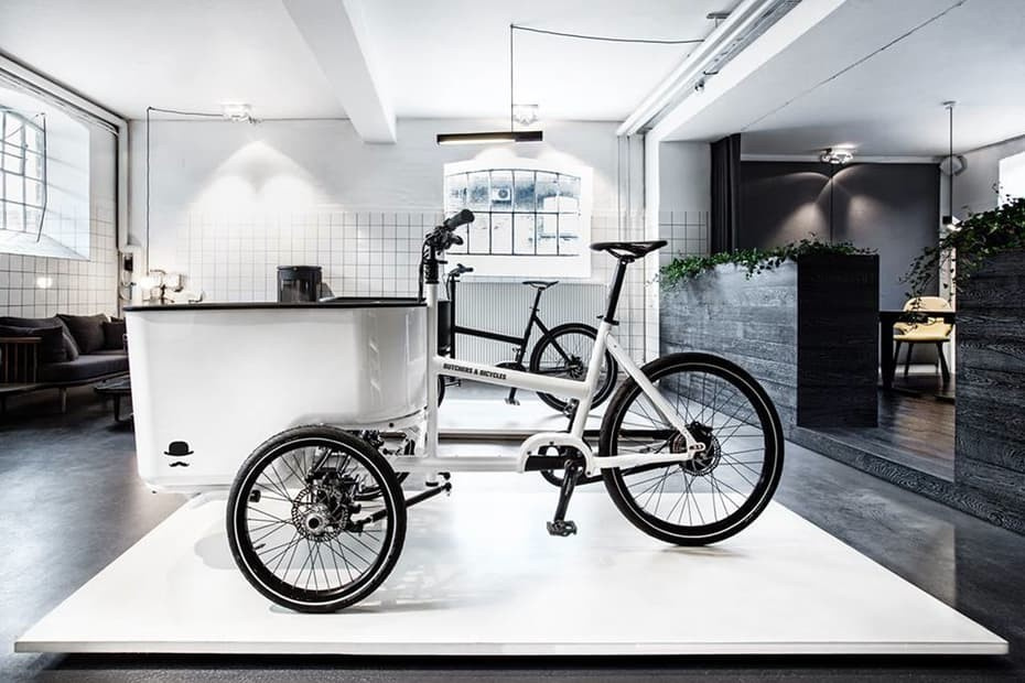 Массивная доска Junckers Блэк Вельвет в Butchers & Bicycles