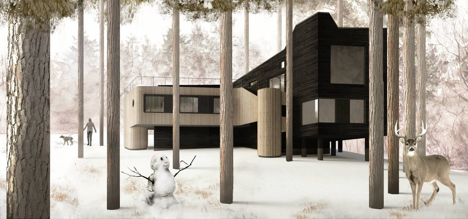 Дом на Новой Риге /  New Riga house