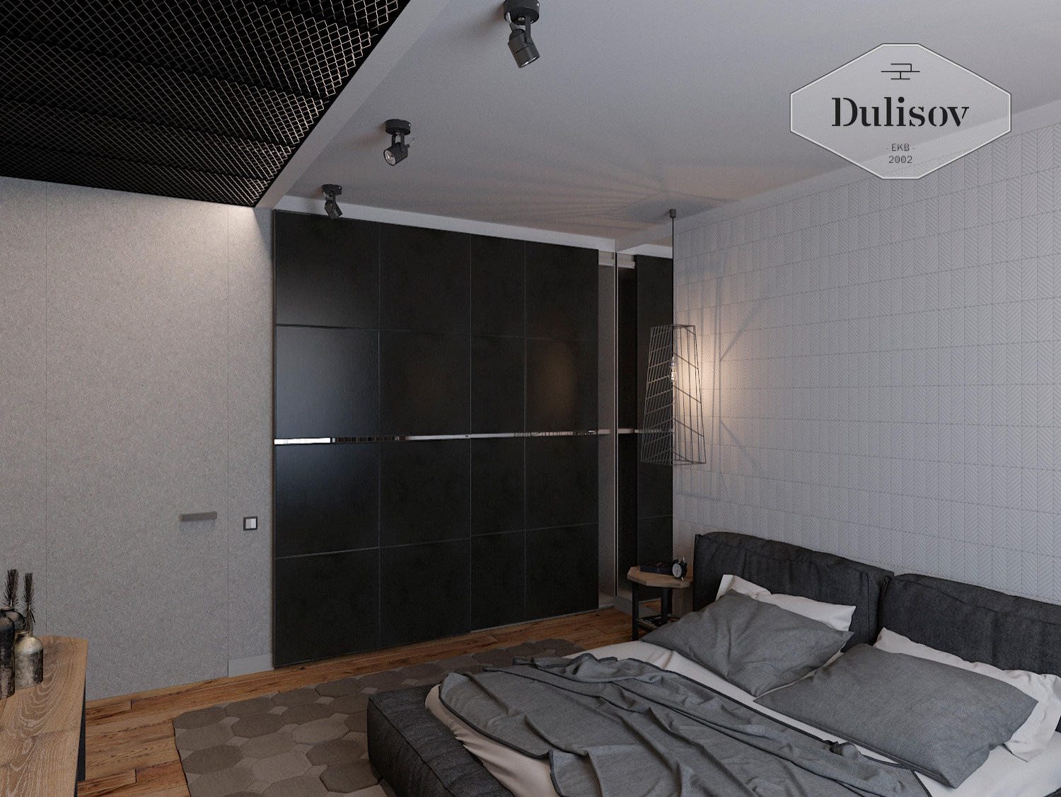 Спальня в стиле LOFT