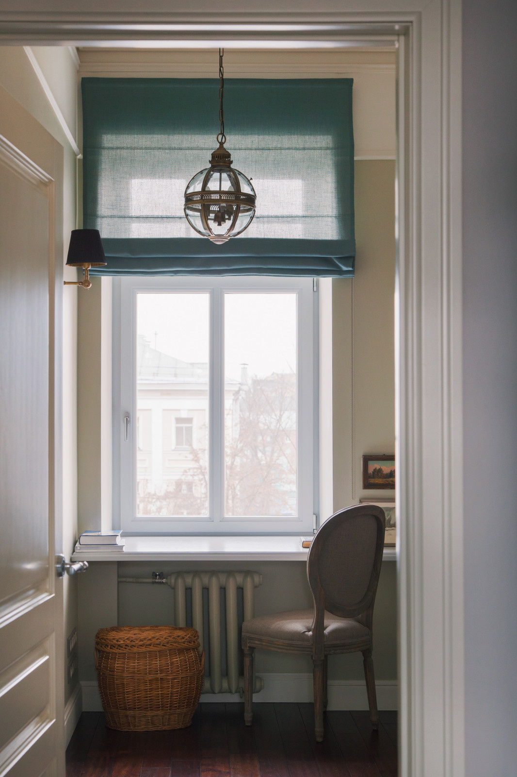 Остекление квартиры в Малом Демидовском переулке (дерево-алюминиевые окна)