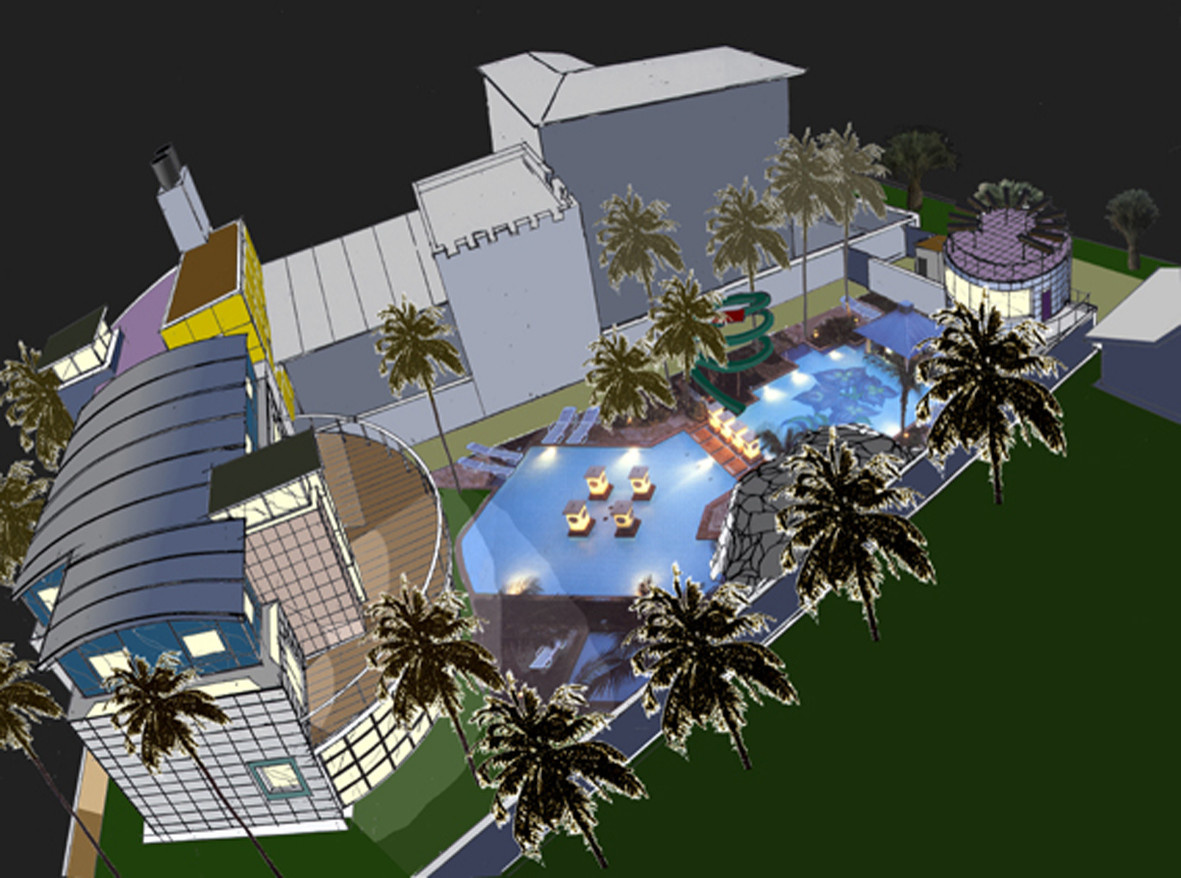 Эскизный проект гостиницы "ГазпромАвиа" в г. Адлер