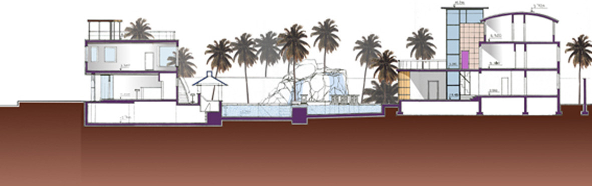 Эскизный проект гостиницы "ГазпромАвиа" в г. Адлер