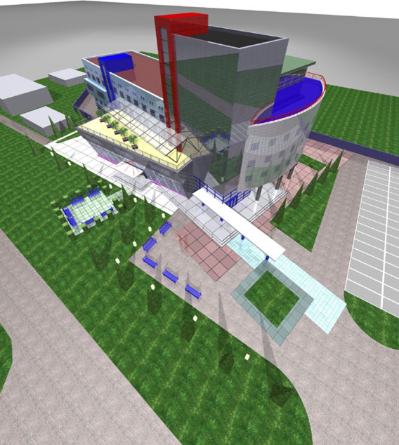 Эскизные проекты офисных зданий в г.Екатеринбурге