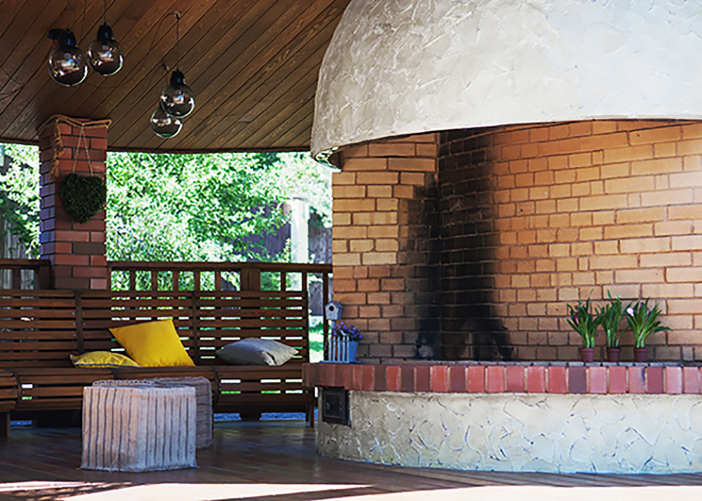 Беседка в п.Летчик-испытатель