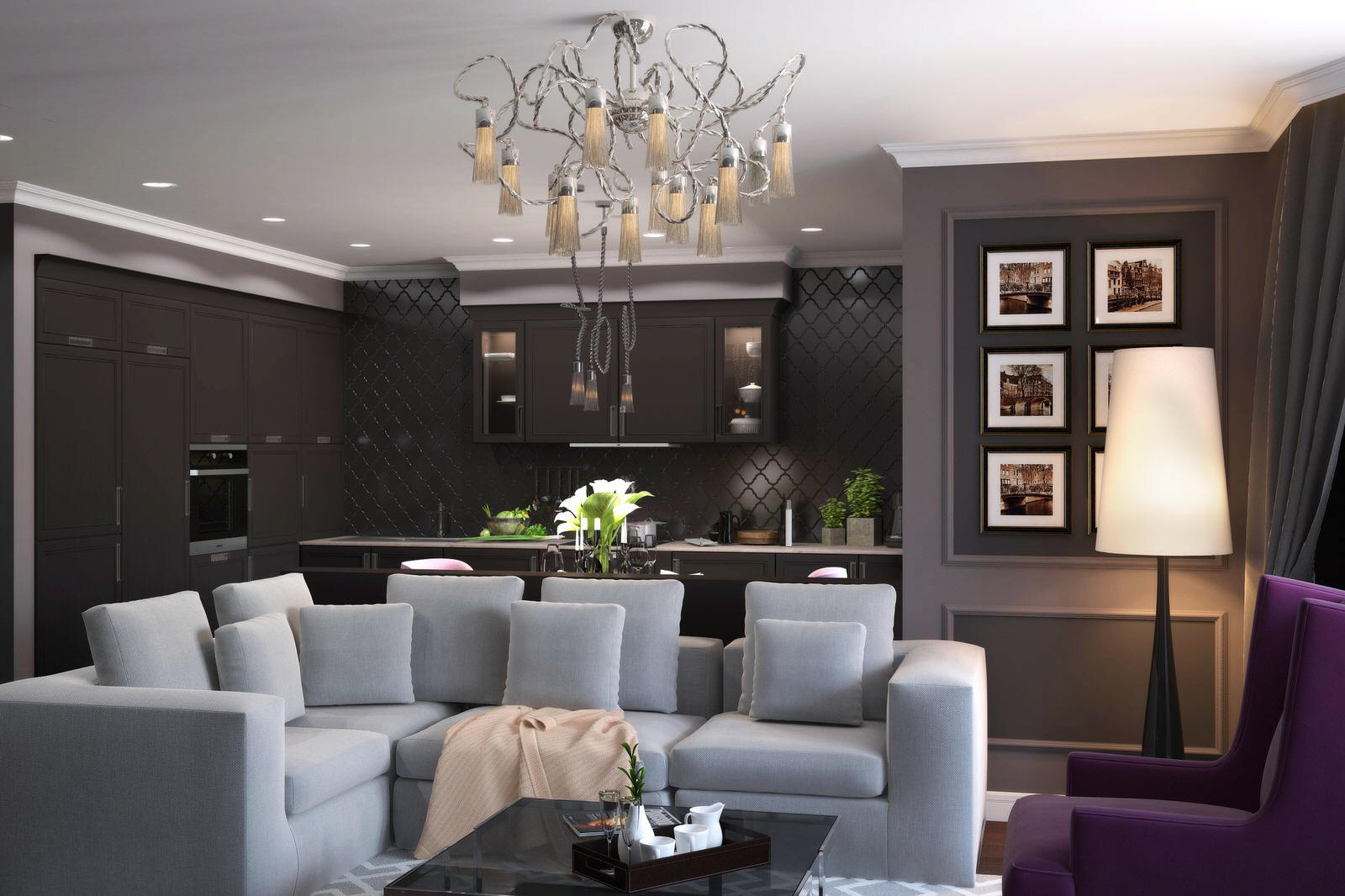 Дизайн квартиры для холостяка из Швейцарии