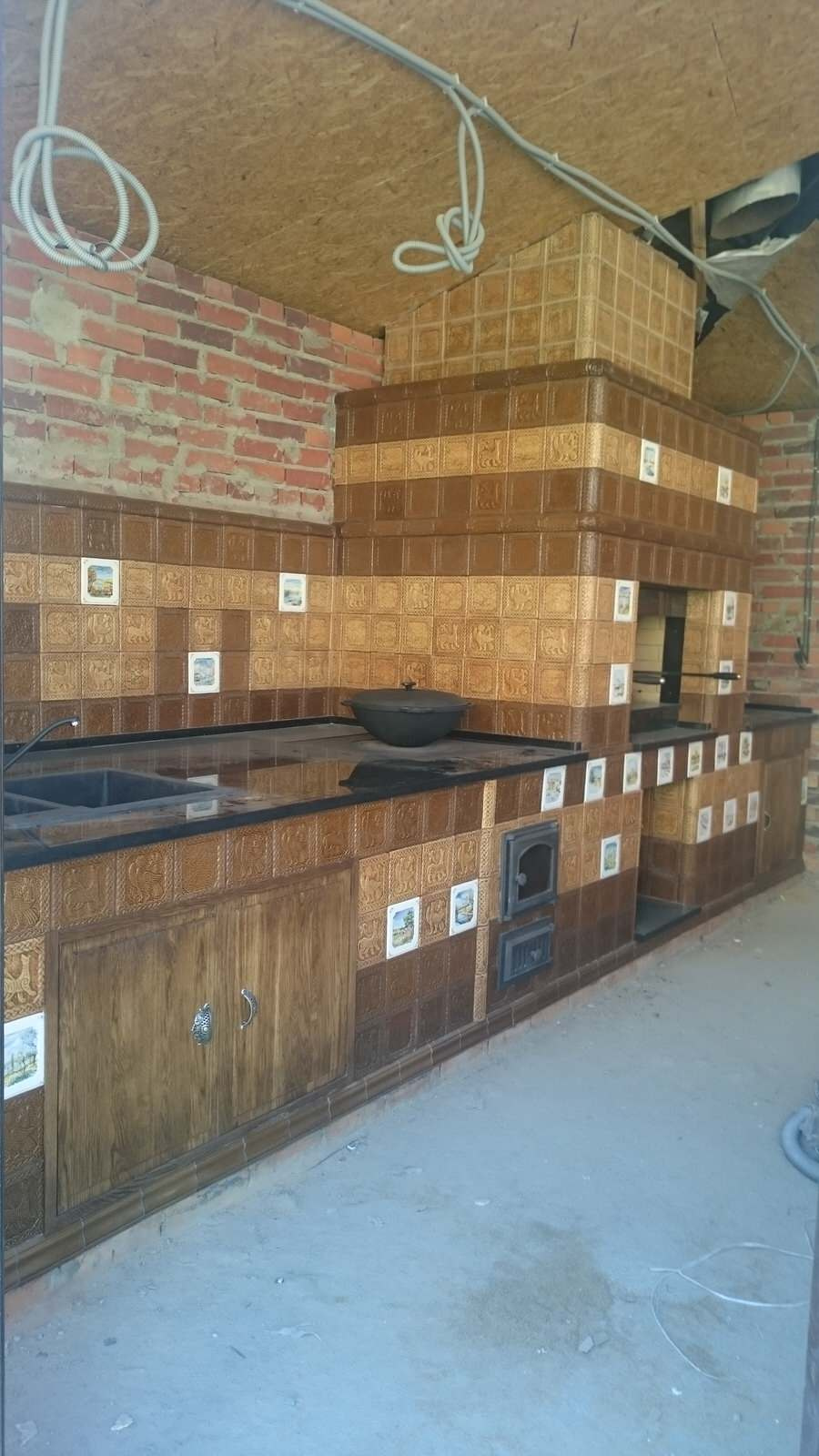 портфолио-камины и барбекю