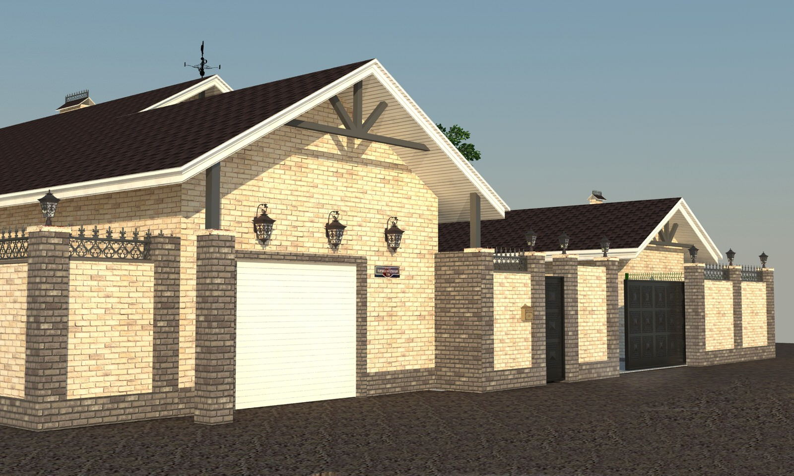 Уютный дачный дом