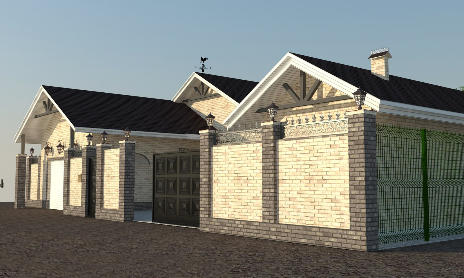 Уютный дачный дом