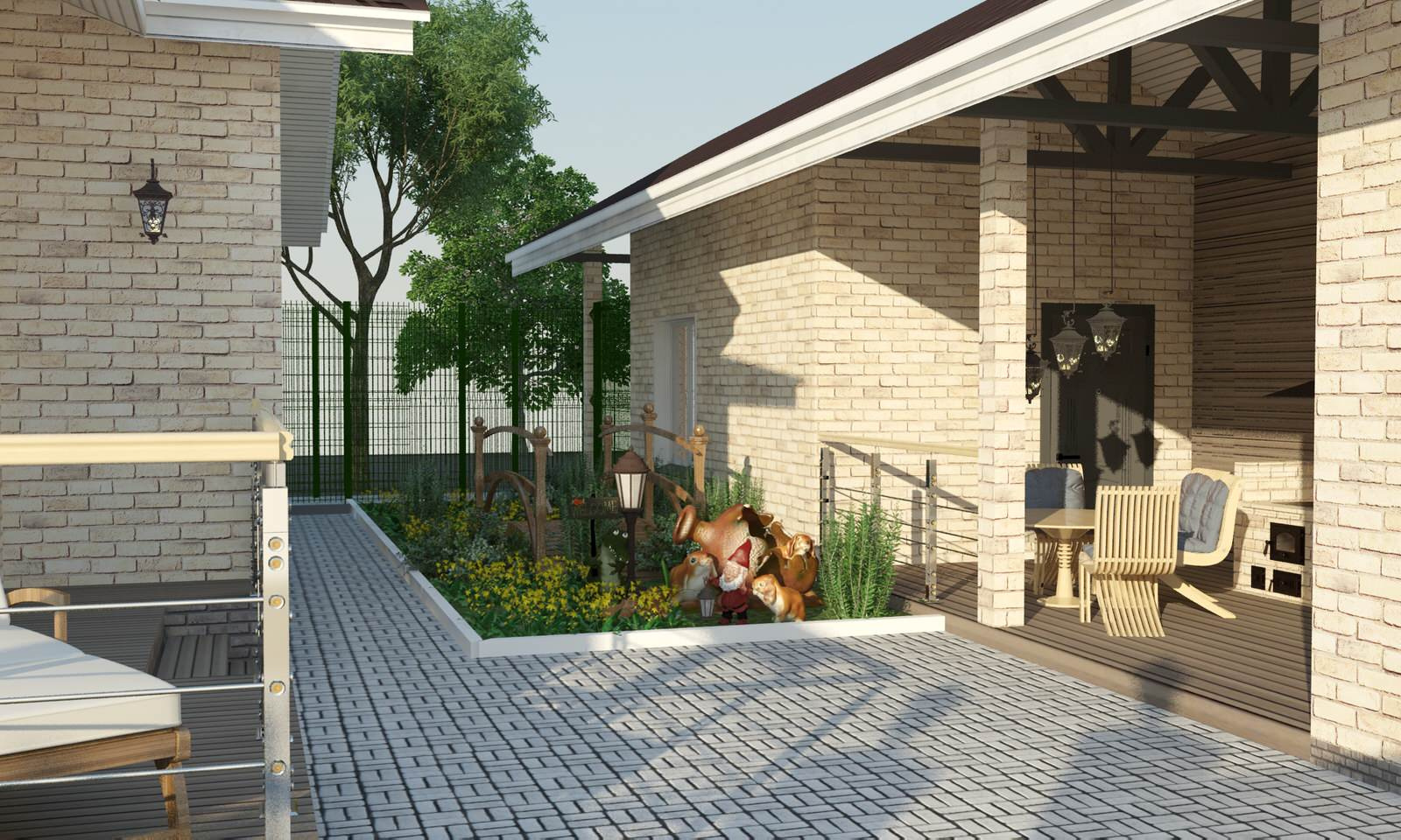 Уютный дачный дом