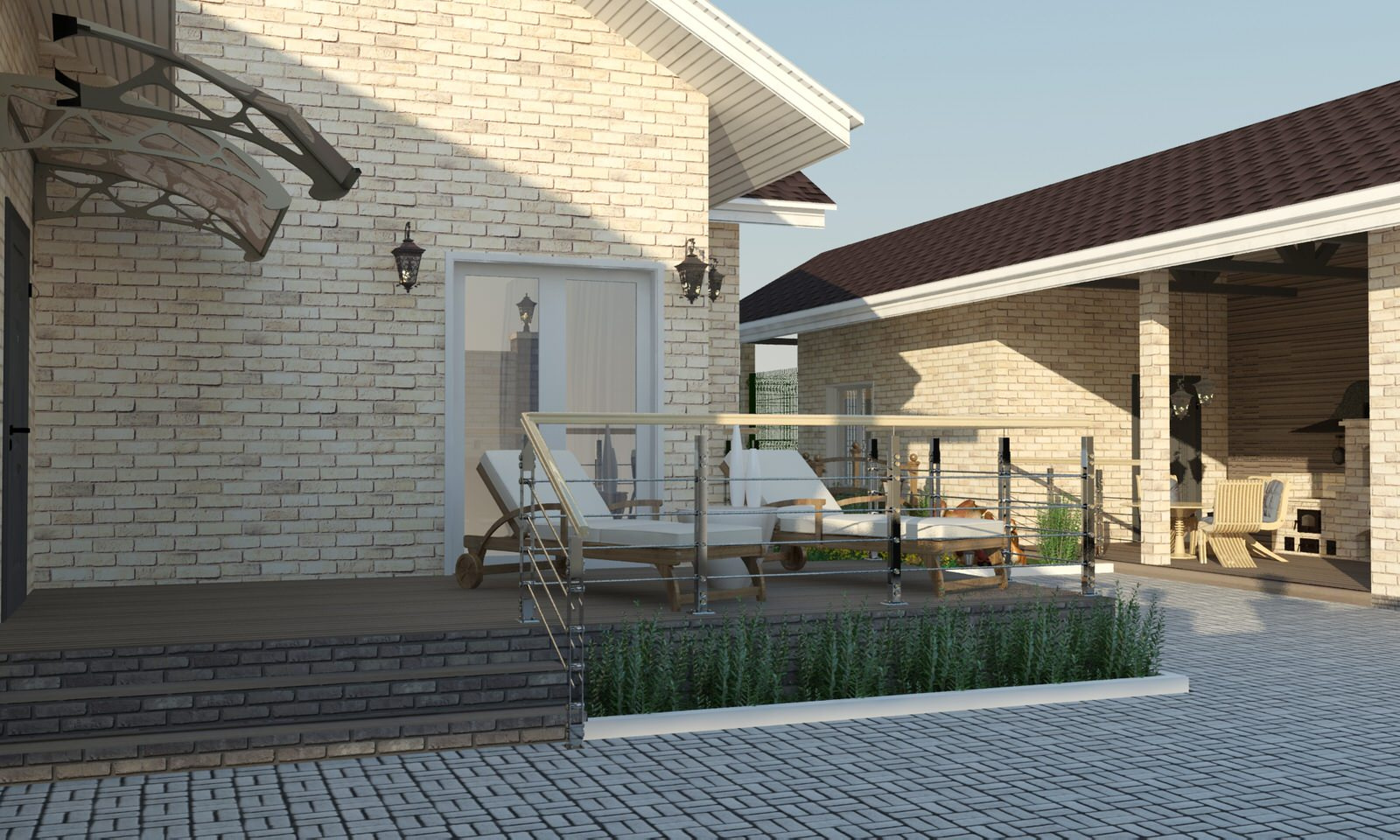 Уютный дачный дом