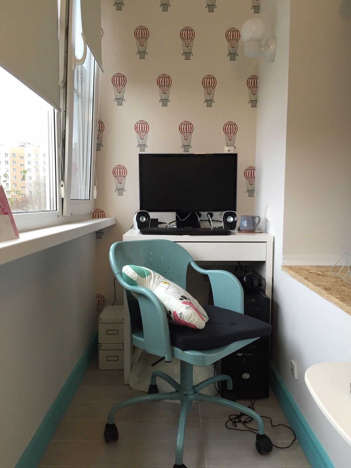 Мишки на воздушном шаре