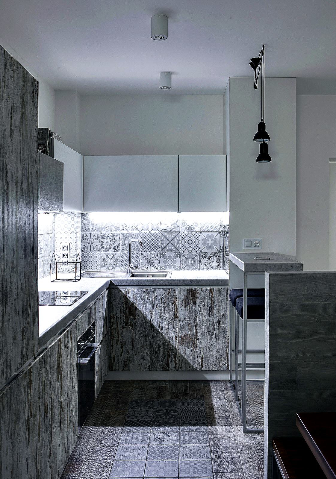 Houzz Украина: Ода серому цвету в брутально-романтичном интерьере