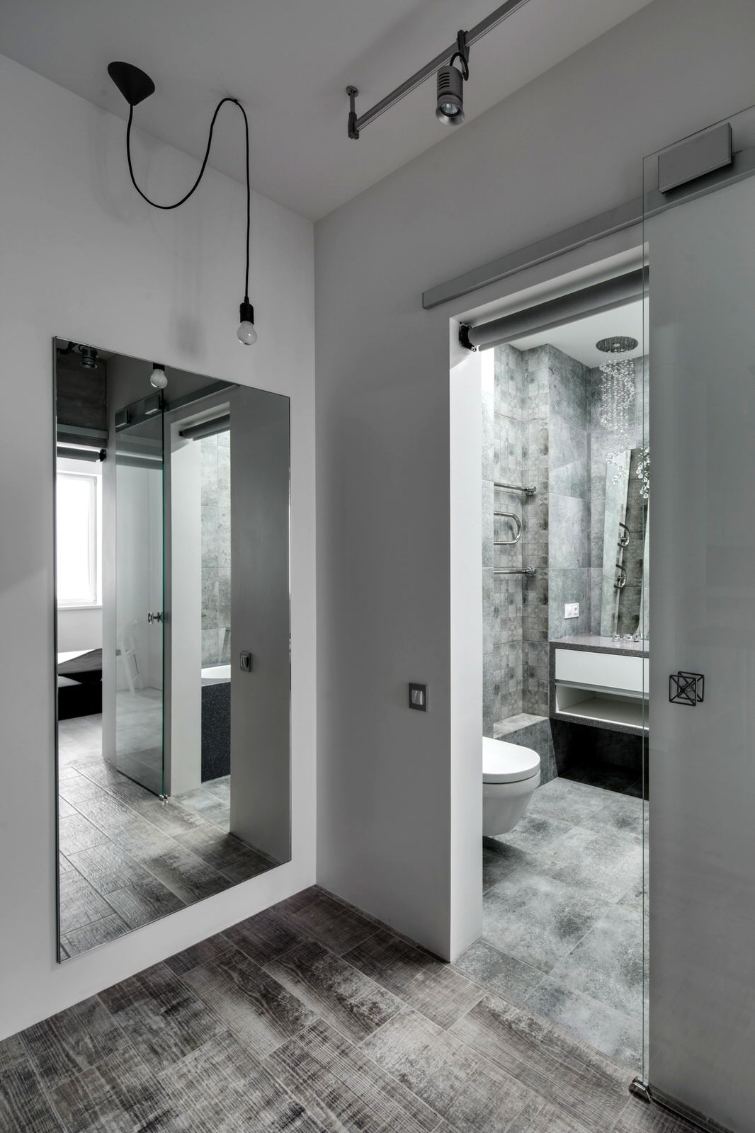 Houzz Украина: Ода серому цвету в брутально-романтичном интерьере