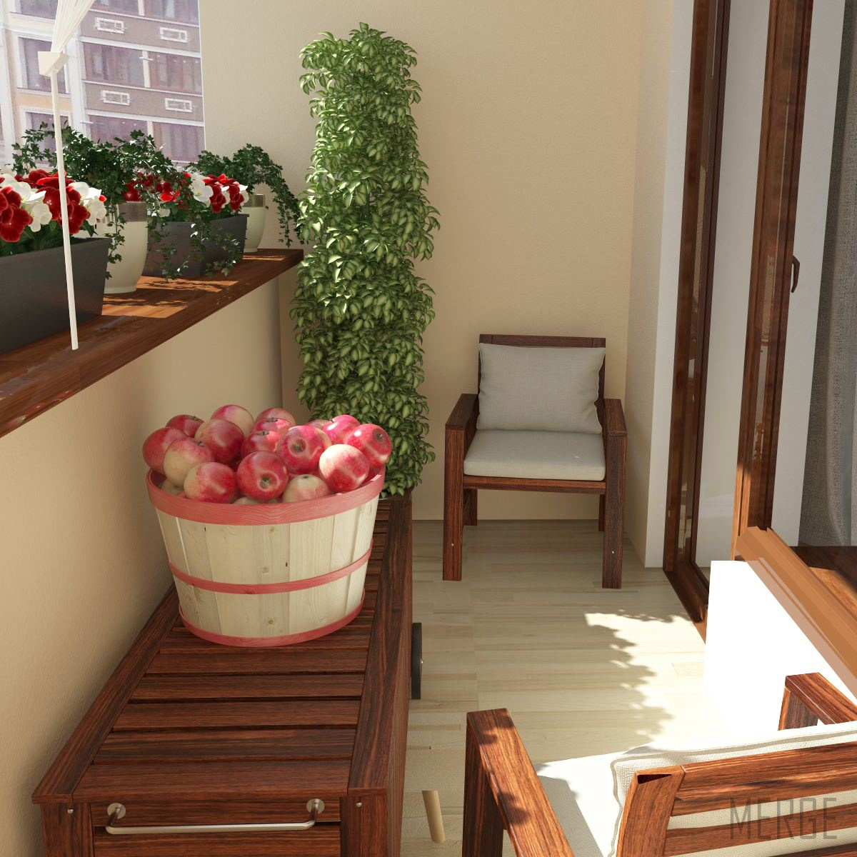 Однокомнатная квартира с элементами Loft. Одесса