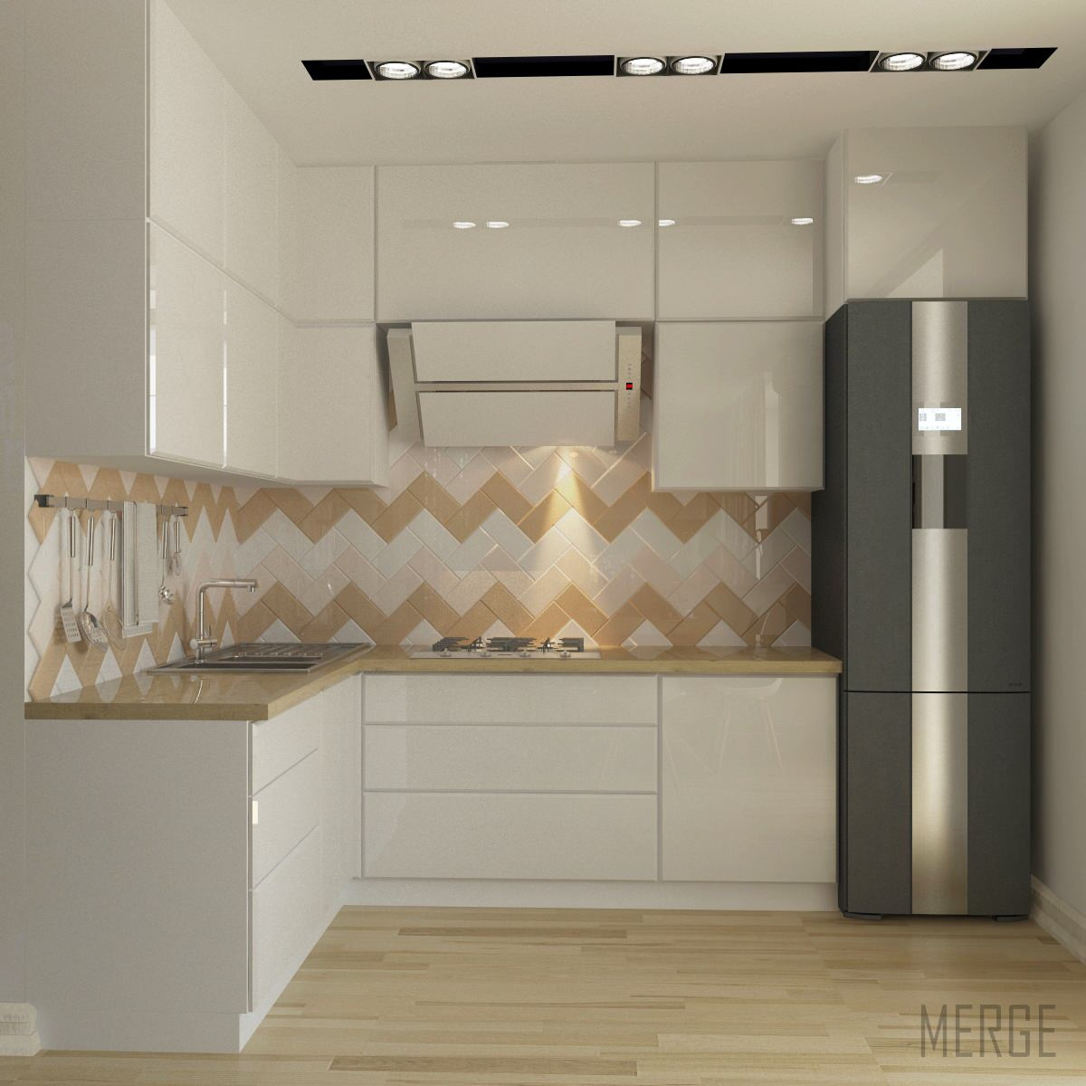 Однокомнатная квартира с элементами Loft. Одесса