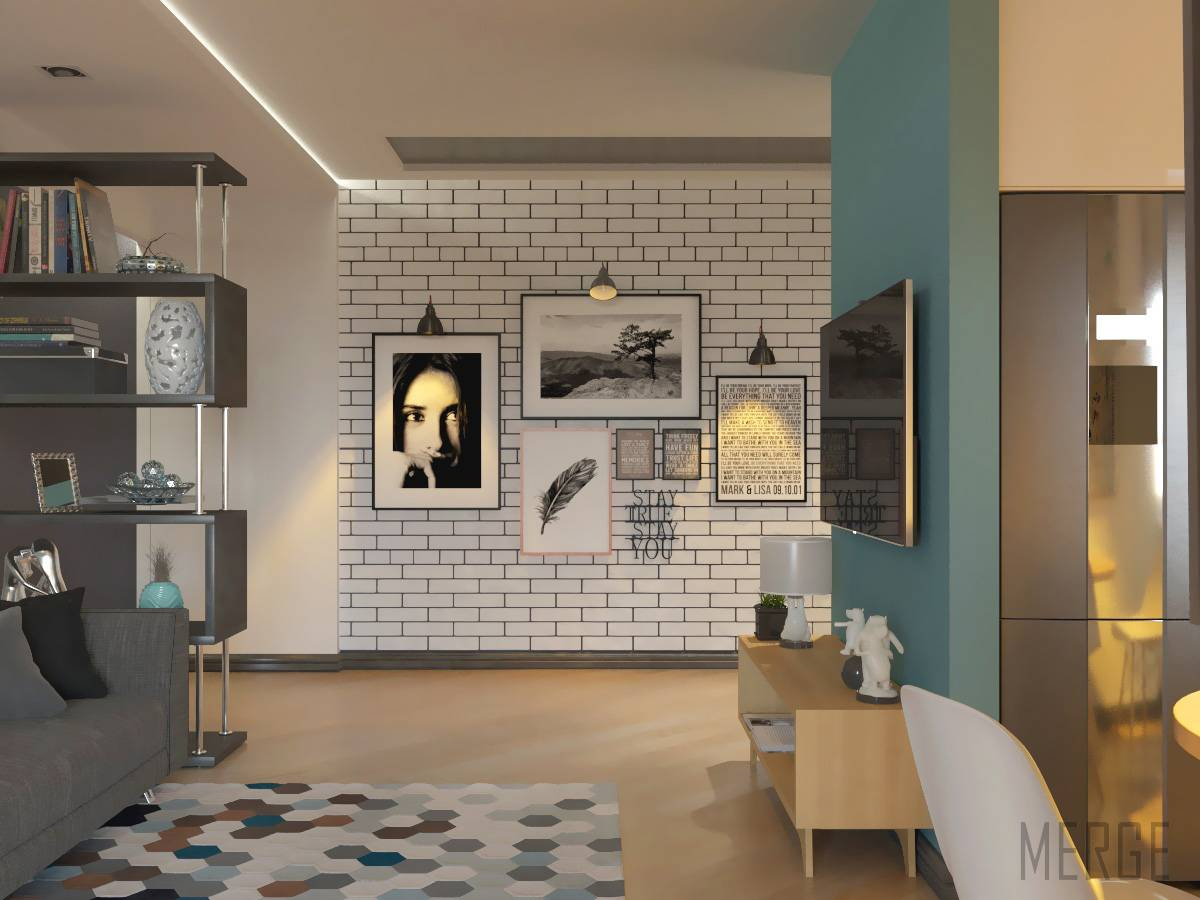 Обложка проекта: Реконструкция трехкомнатной квартиры в современном стиле. Вознесенск