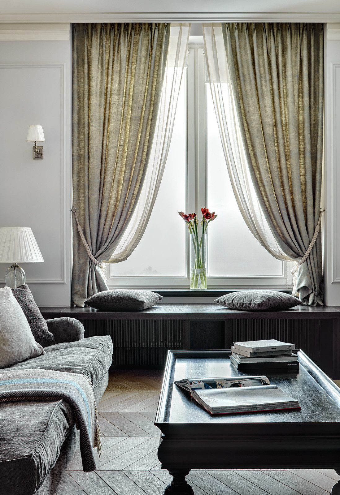 Проект в стиле американской классики в Москве