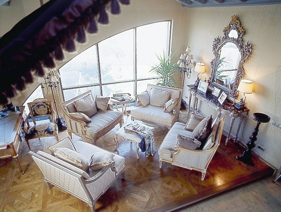 Трехуровневый пентхаус на Большой Грузинской - маленькая Италия