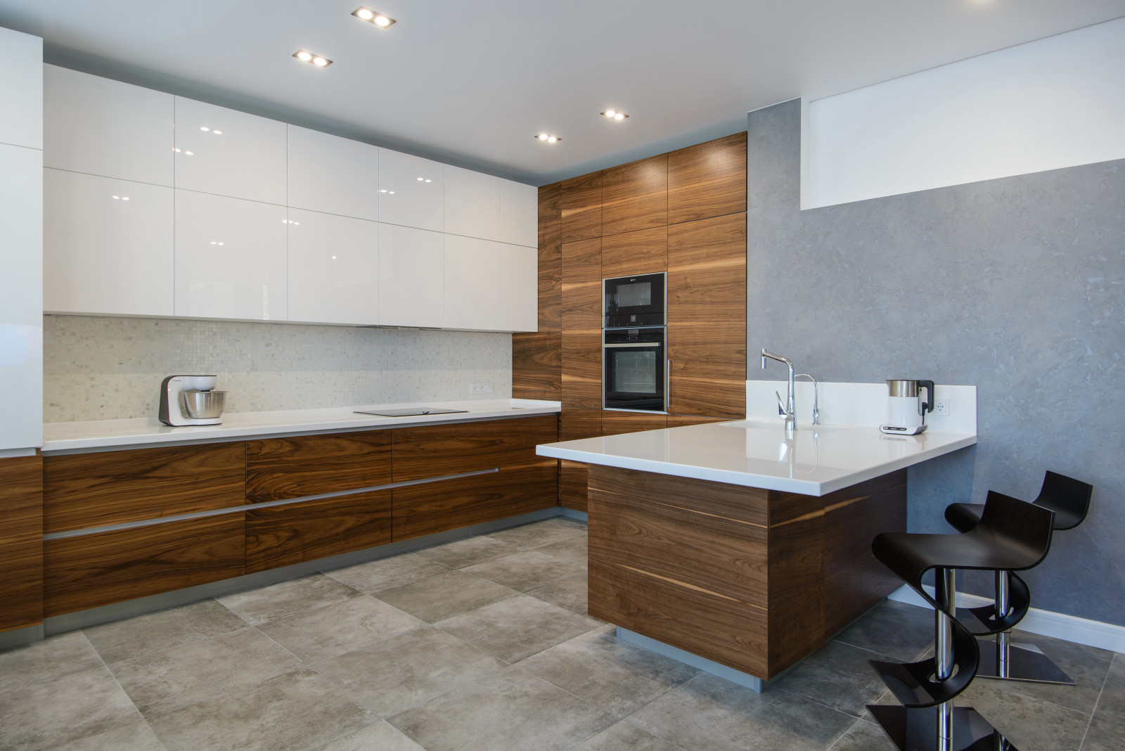 Кухня в стиле минимализм