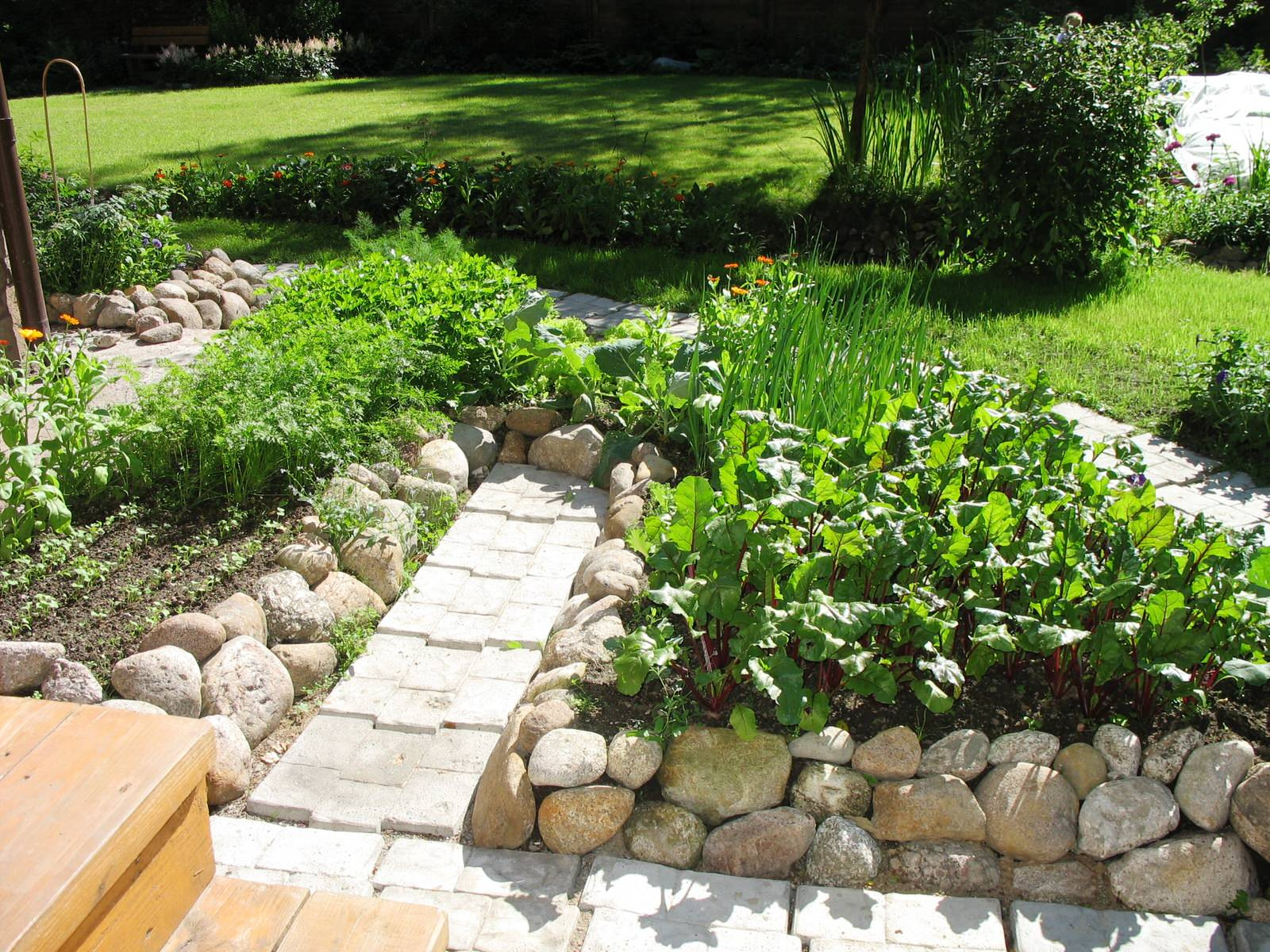 Ландшафт в природном стиле