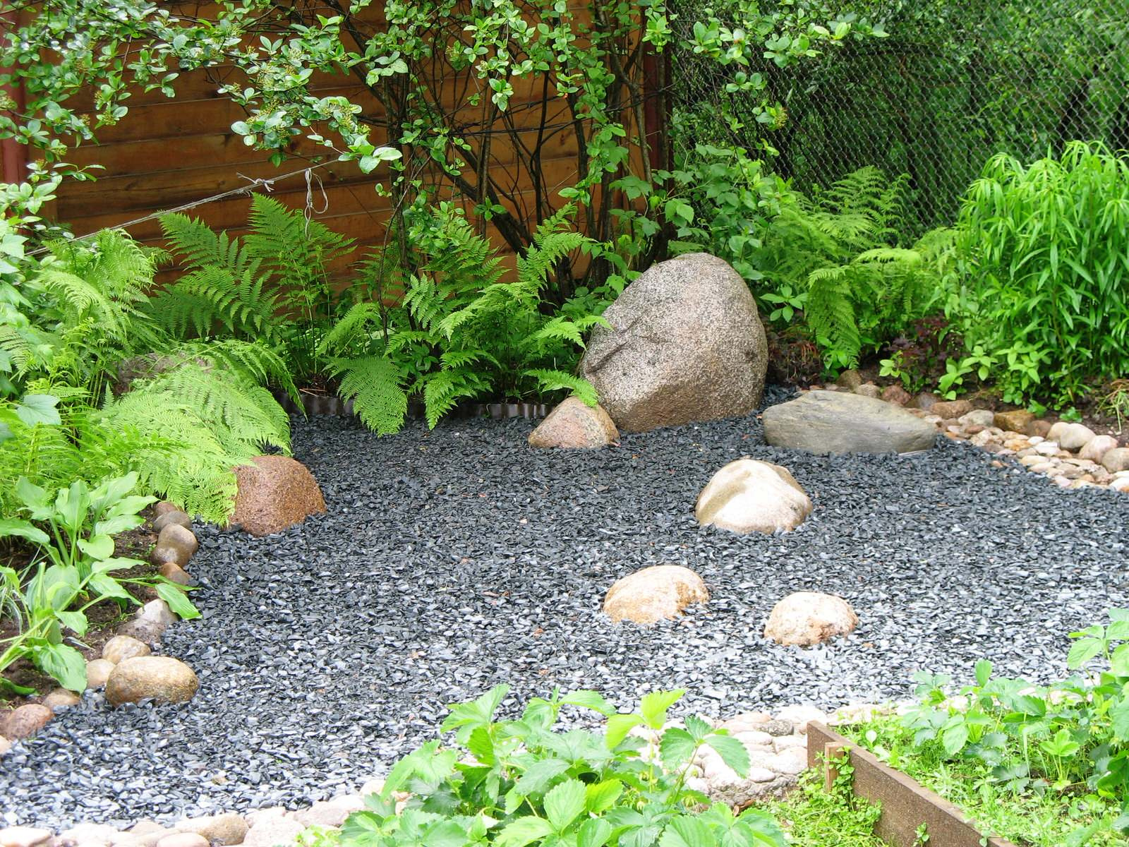 Ландшафт в природном стиле