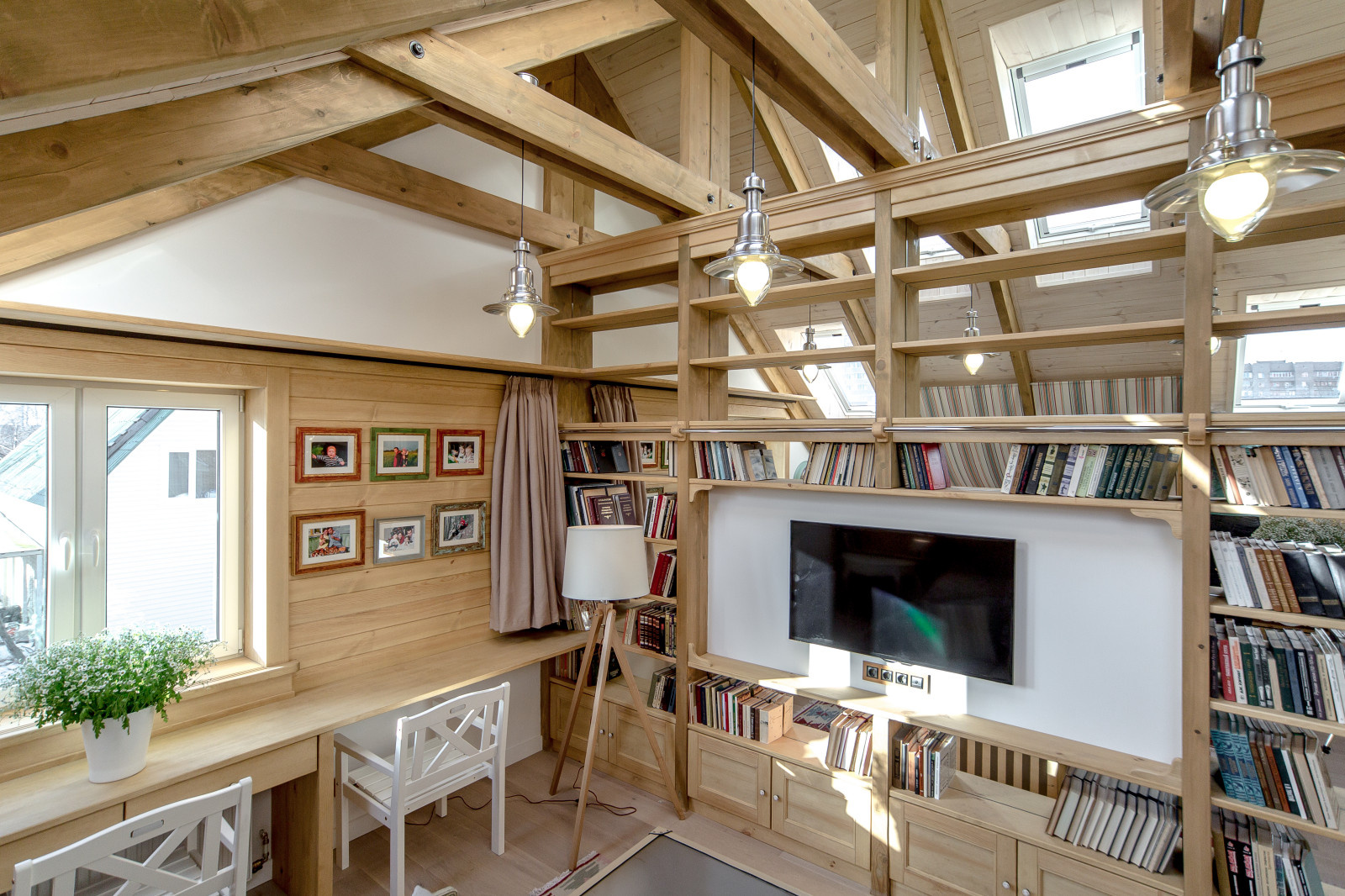 Дачный ответ. Мансарда с двойным светом