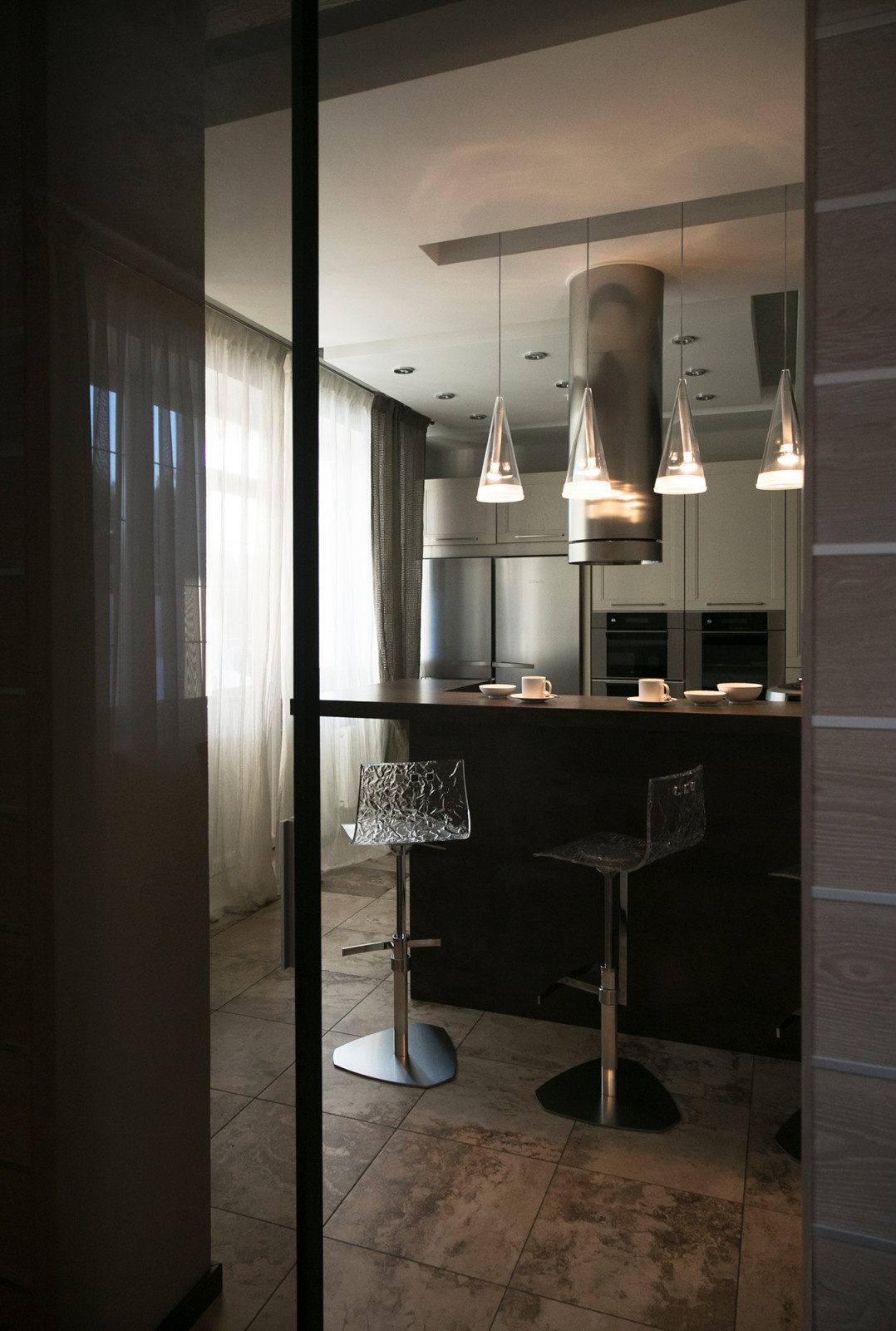 Интерьер загородного дома в поселке Гринфилд