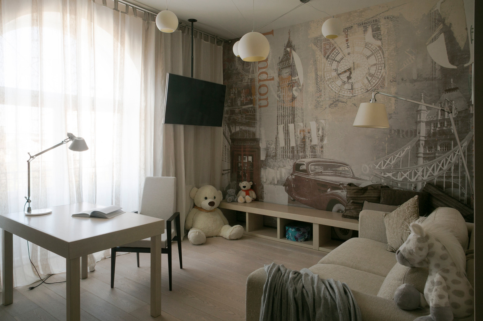 Интерьер загородного дома в поселке Гринфилд