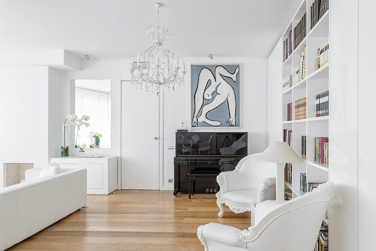 Проект в белом