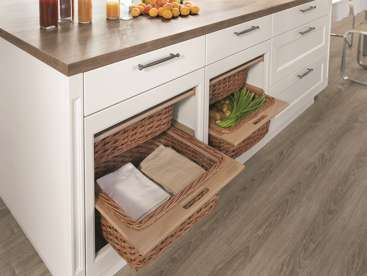 Кухня с фонариками