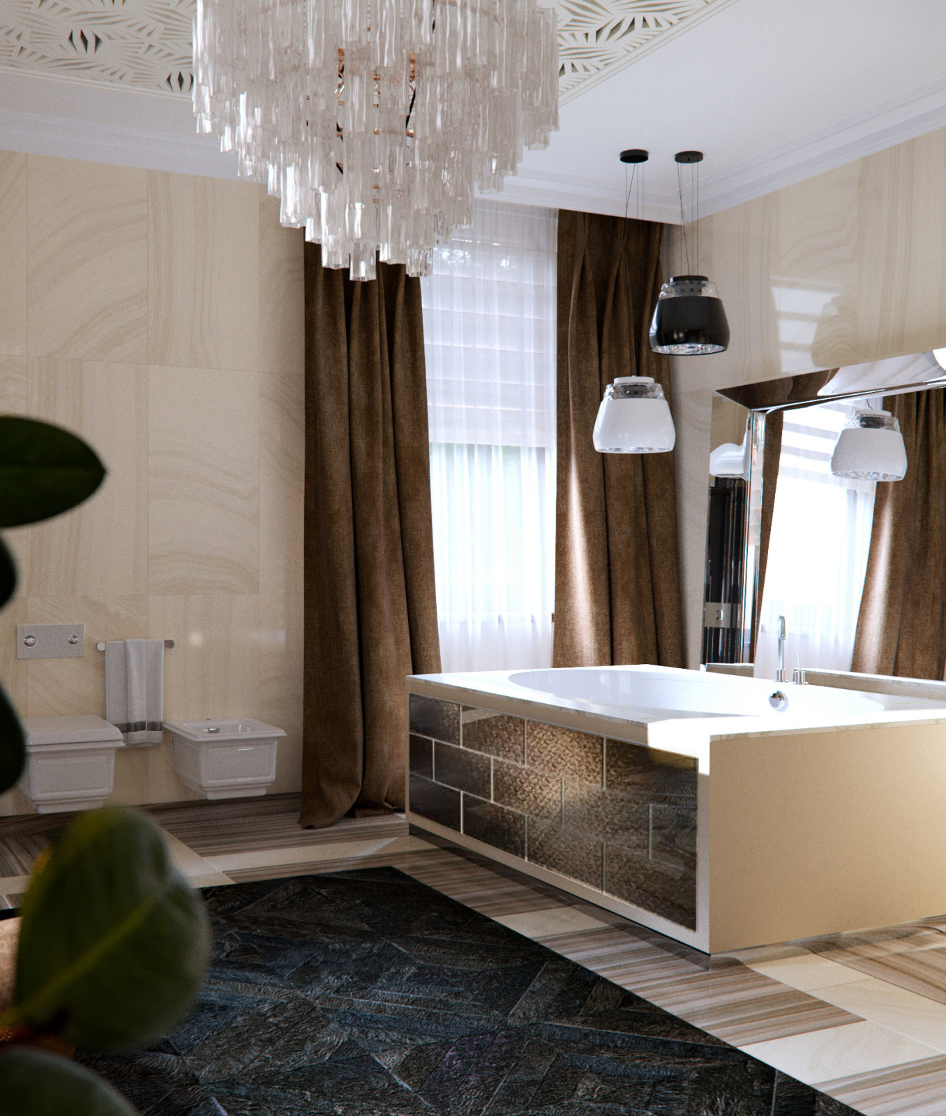 Classic bathroom