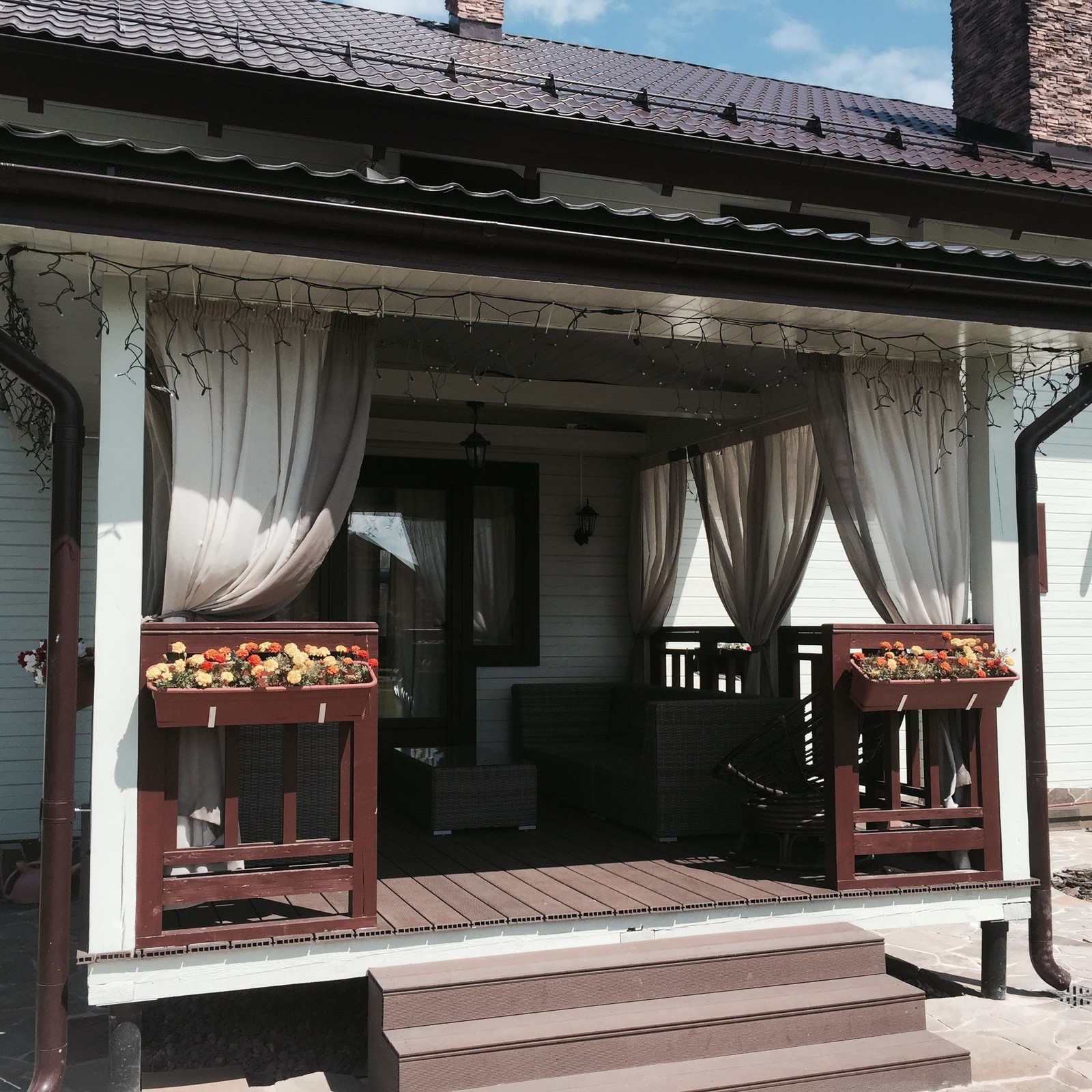 Шторы для беседки уличные