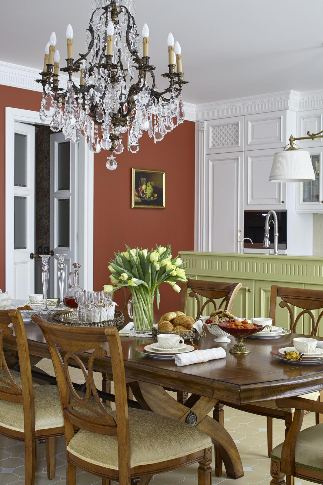 Фотосъемка интерьера квартиры на Весковском переулке для SALON Классика