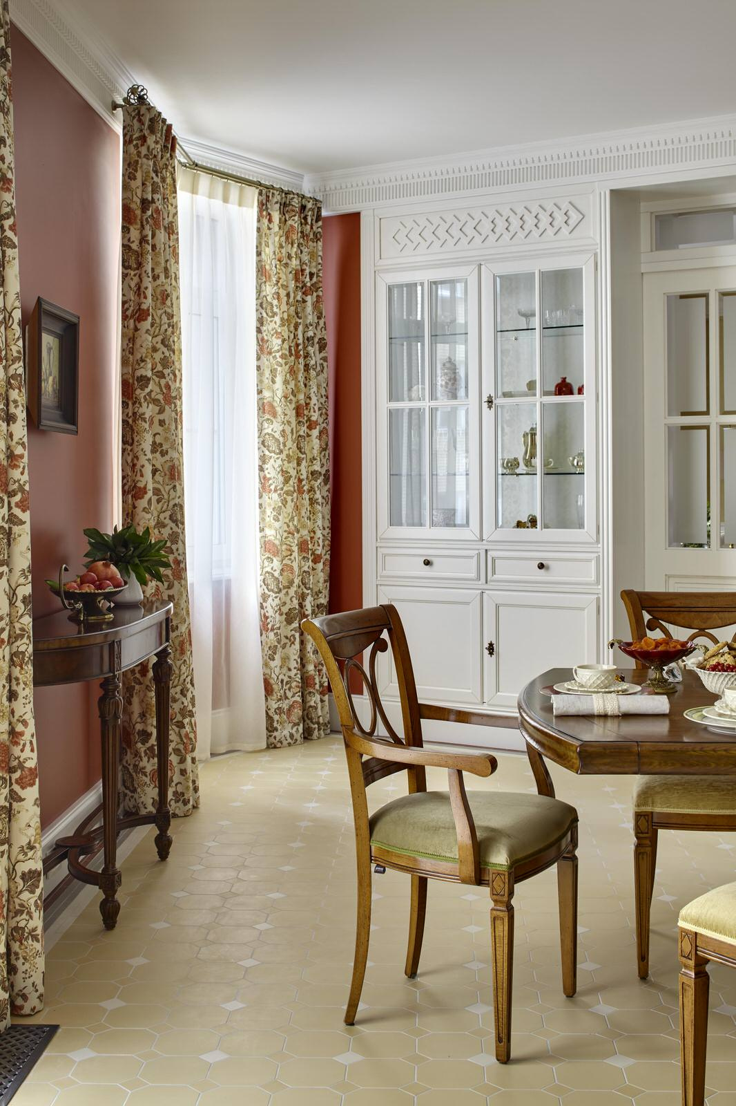 Фотосъемка интерьера квартиры на Весковском переулке для SALON Классика