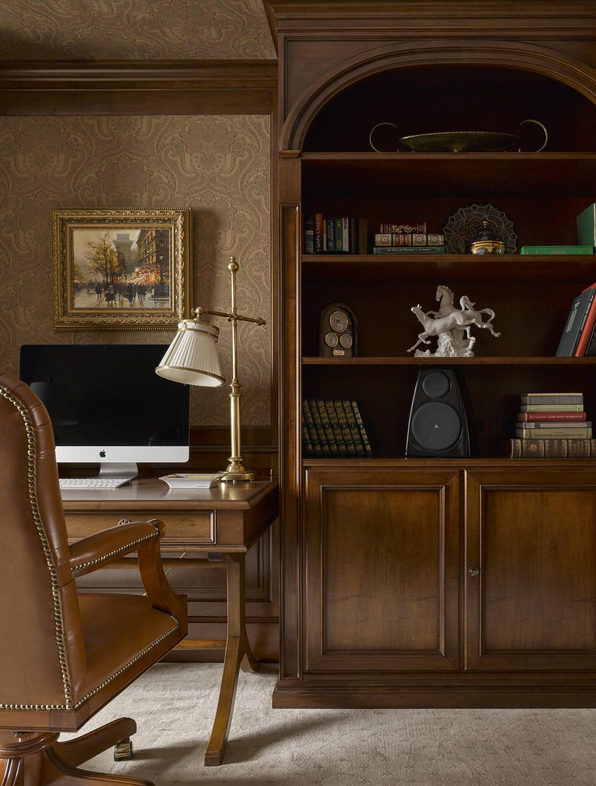 Фотосъемка интерьера квартиры на Весковском переулке для SALON Классика