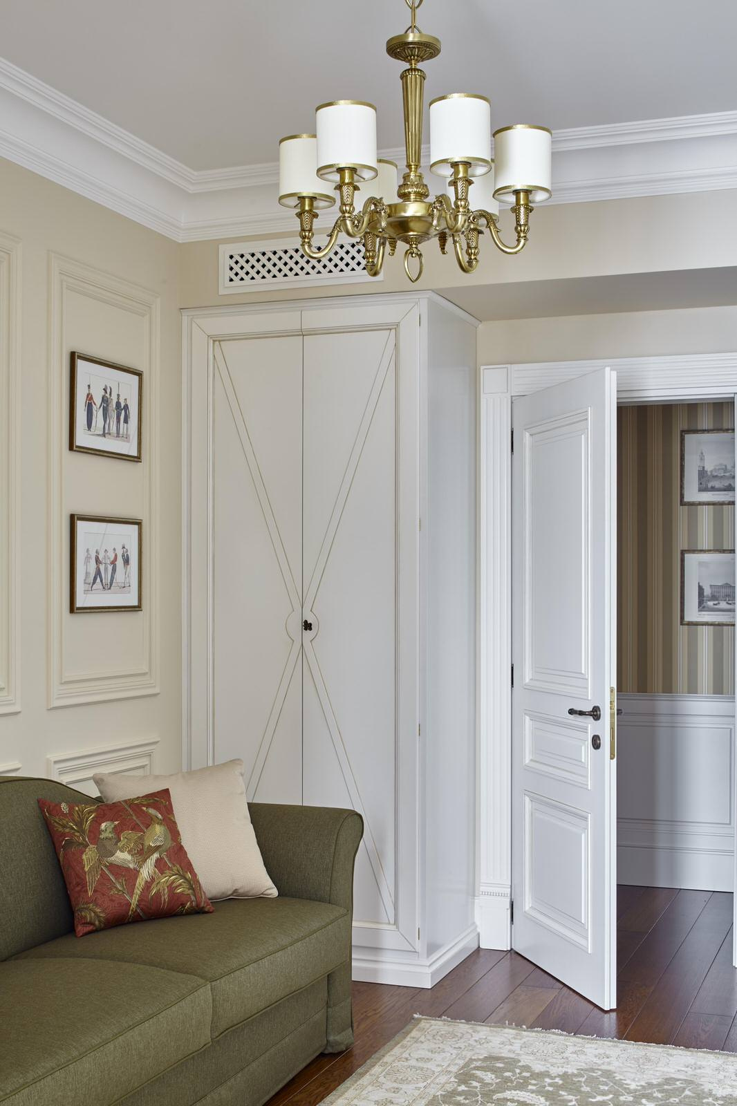 Фотосъемка интерьера квартиры на Весковском переулке для SALON Классика