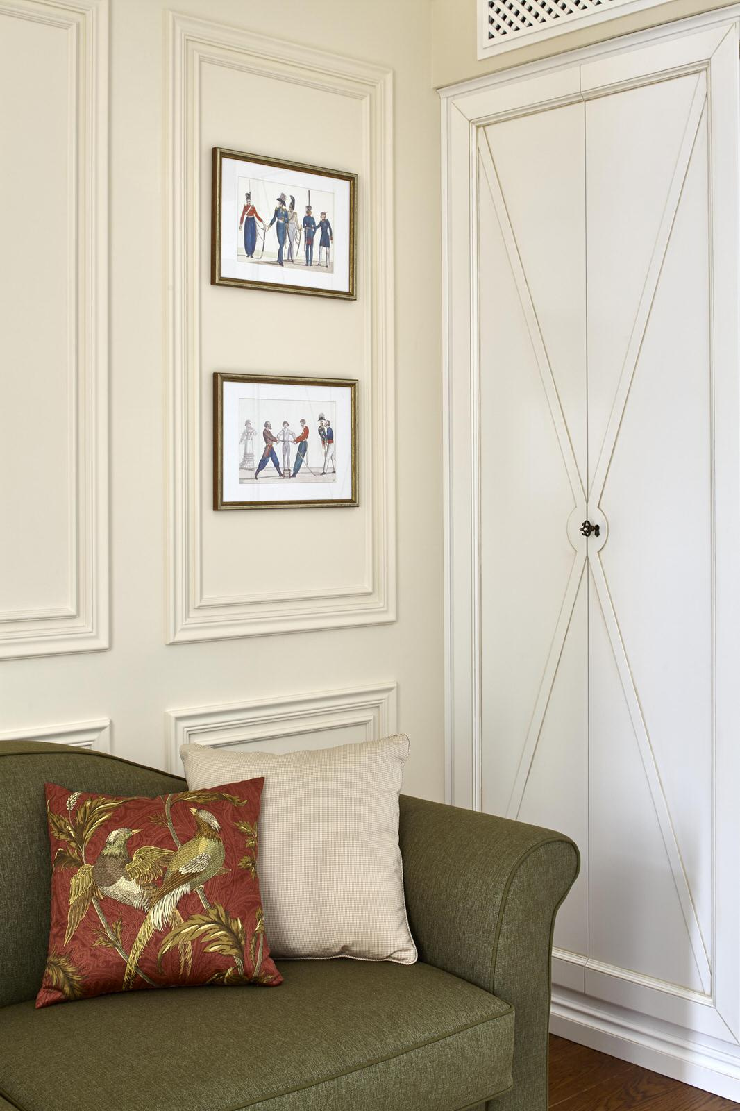 Фотосъемка интерьера квартиры на Весковском переулке для SALON Классика