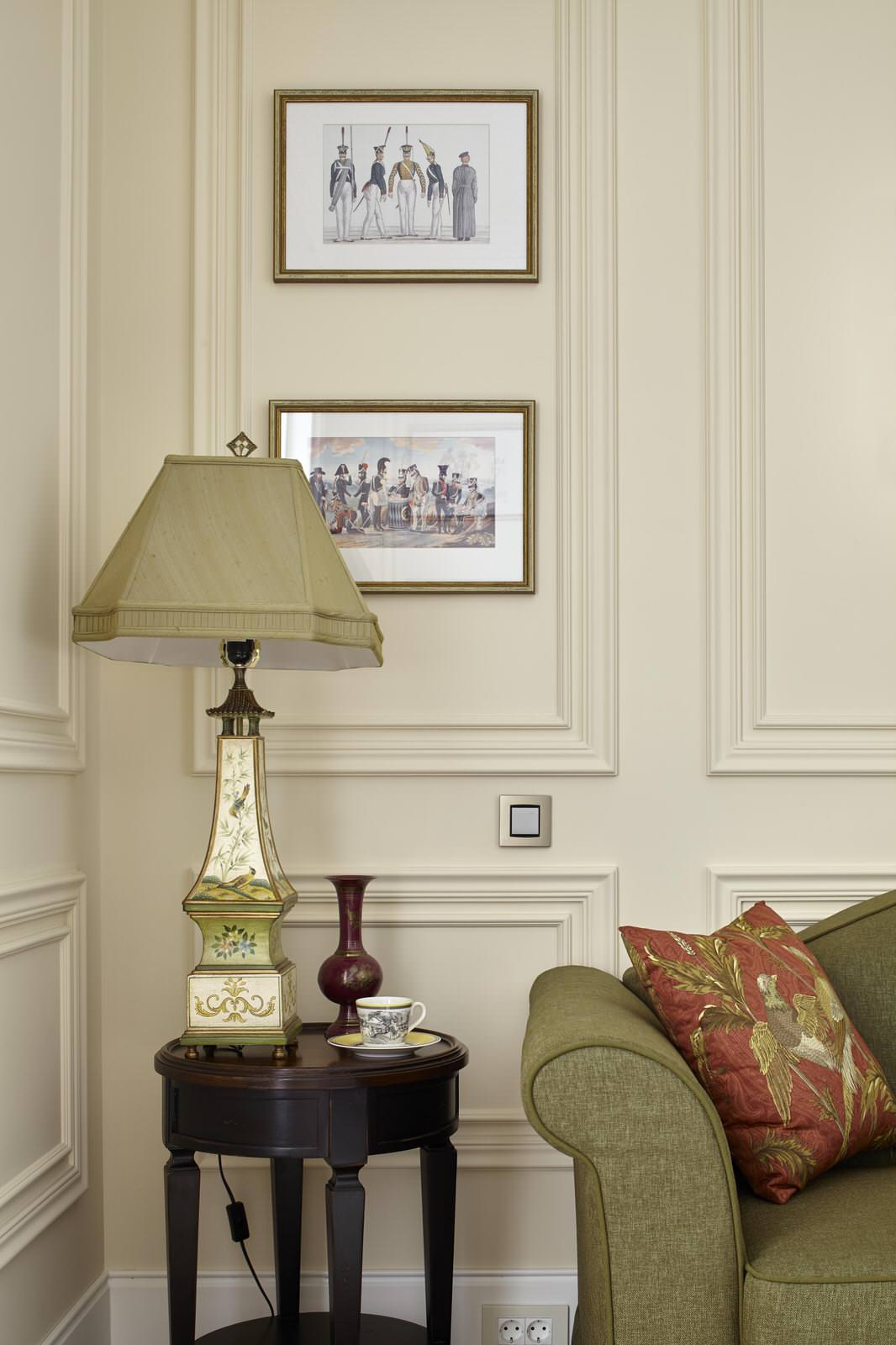 Фотосъемка интерьера квартиры на Весковском переулке для SALON Классика