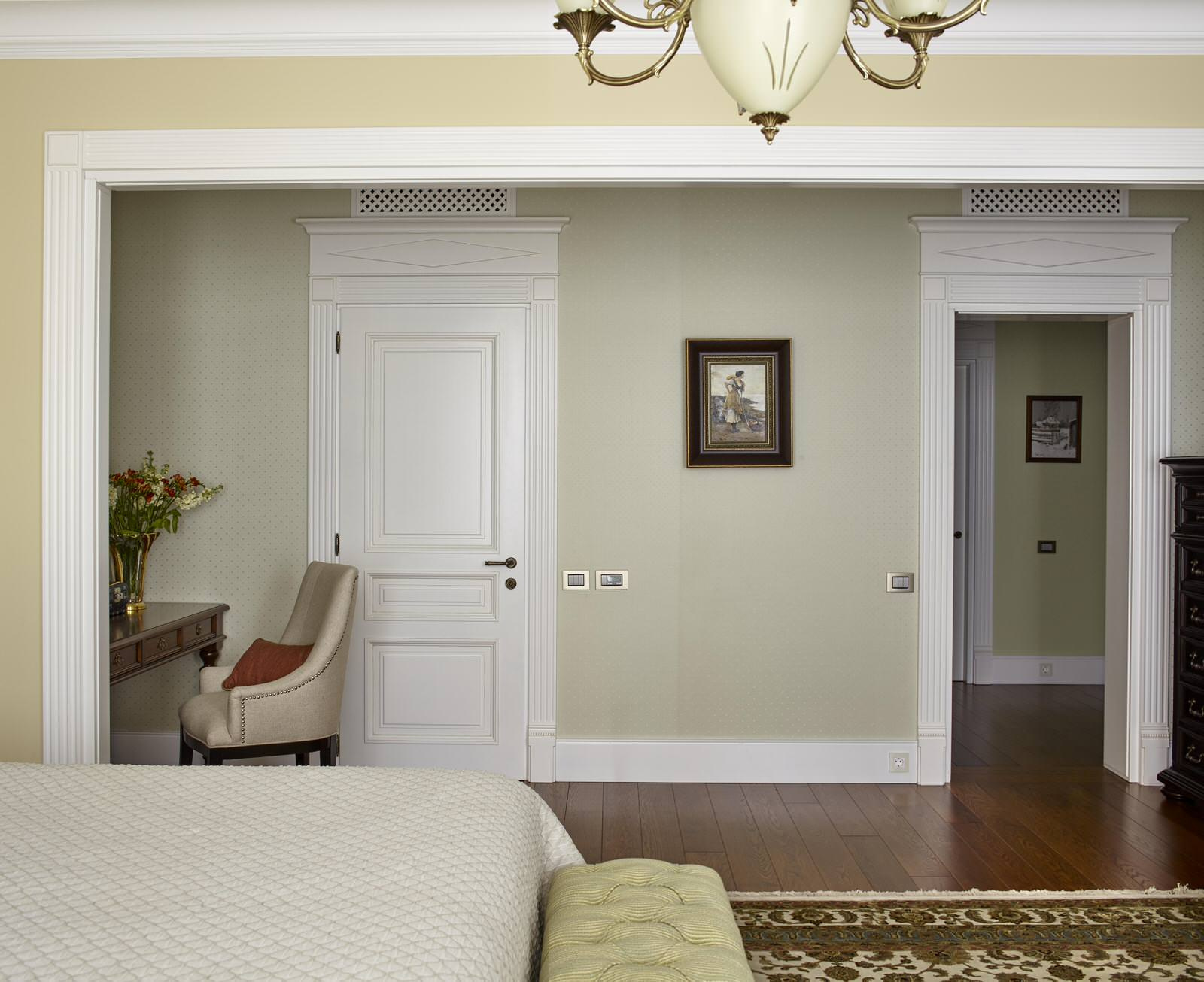 Фотосъемка интерьера квартиры на Весковском переулке для SALON Классика