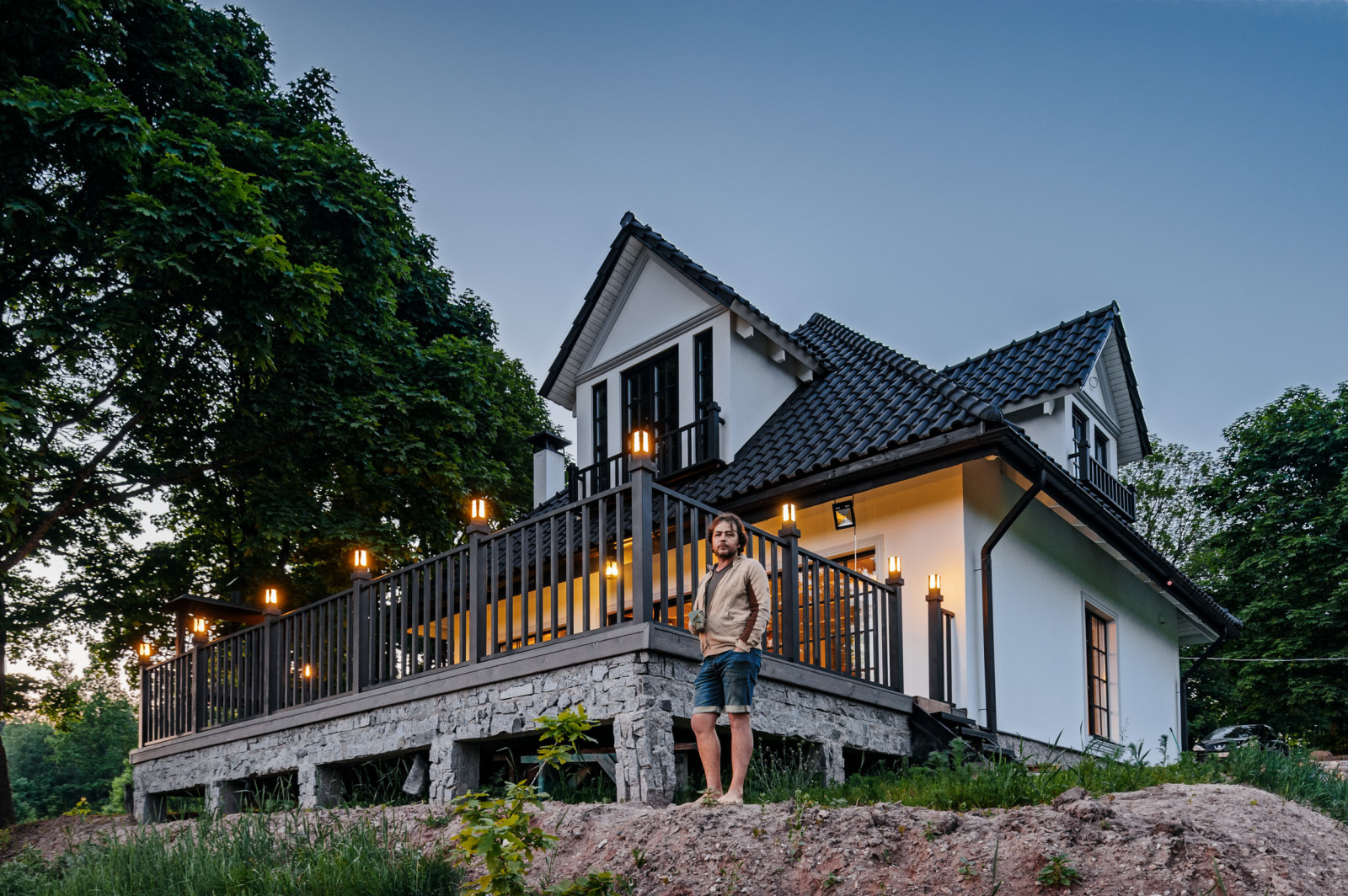 Частный дом в д. Лысая Гора (Минский район, Беларусь)