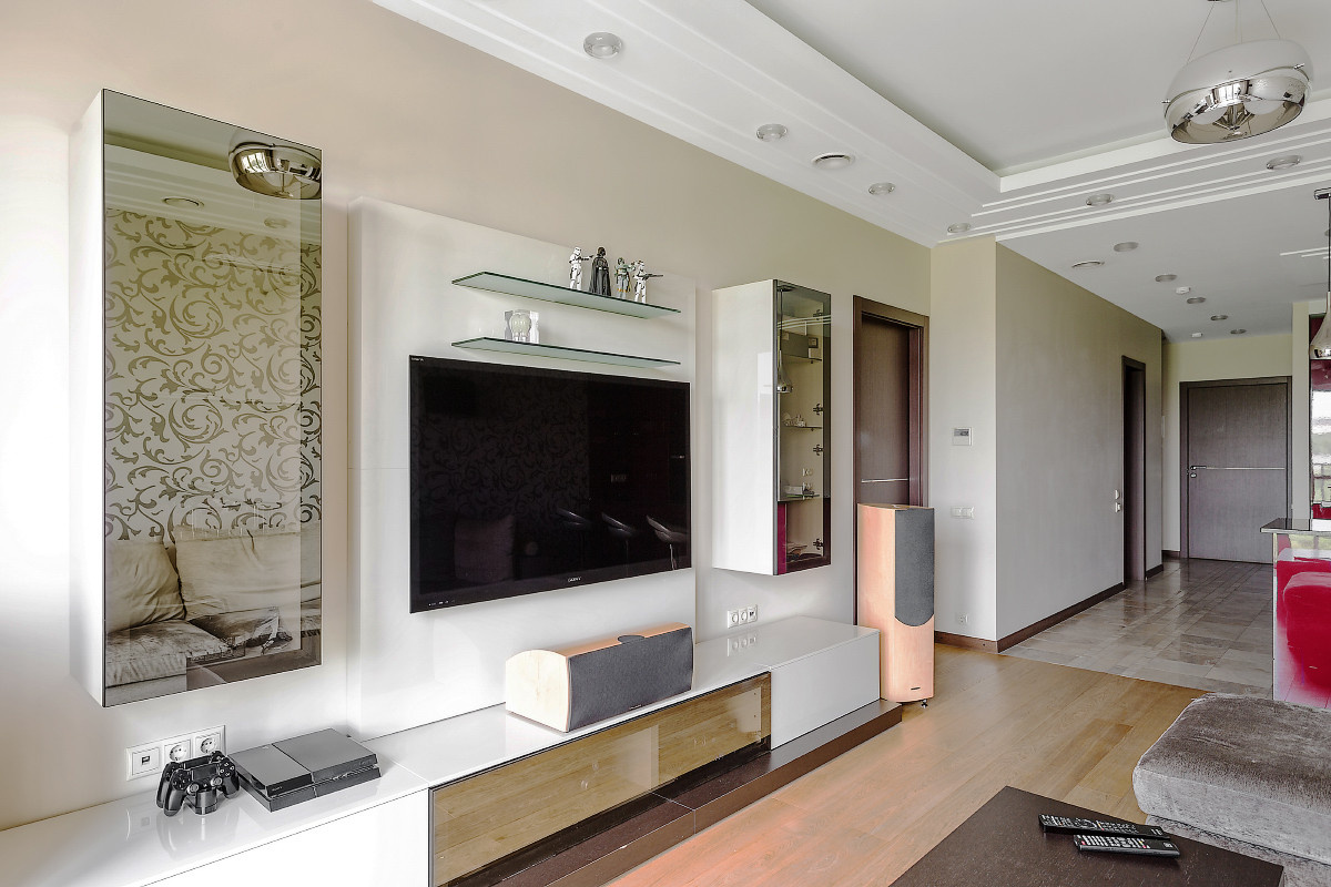 Современная квартира с одной спальней